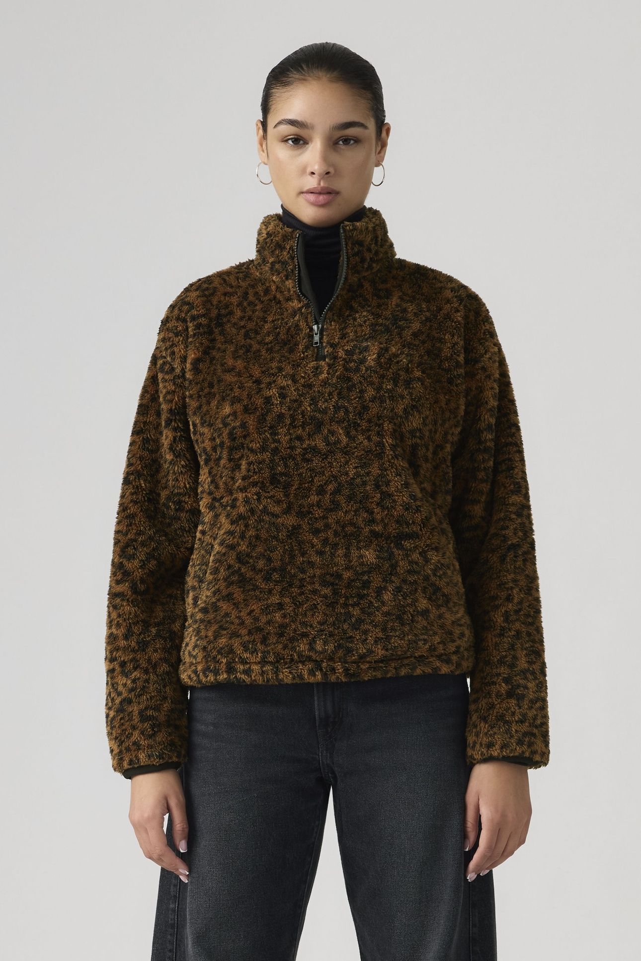 GEMMA SHERPA 1/4 ZIP SWEATSHIRT 2