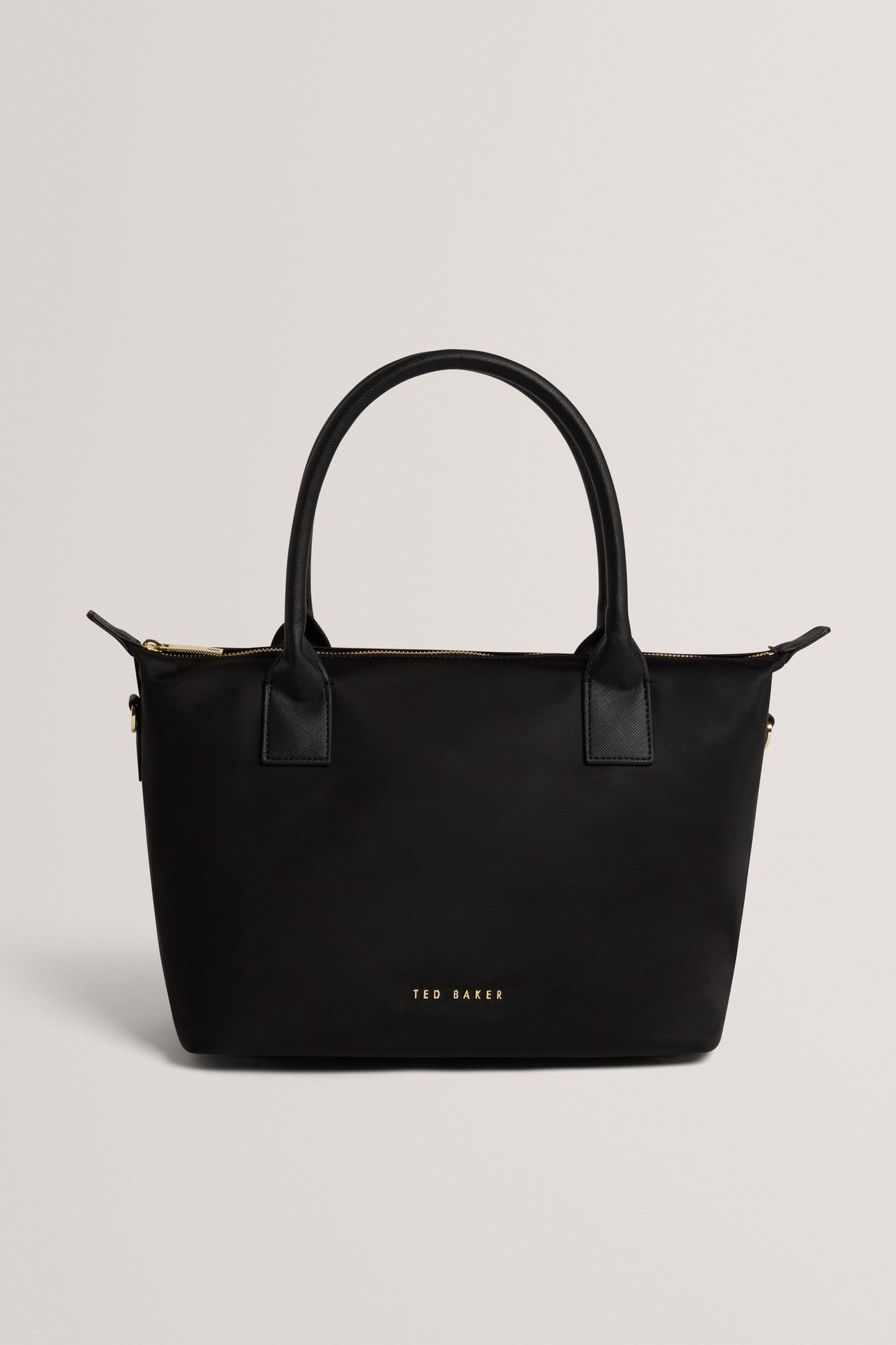SMALL NYLON TOTE BLACK 1
