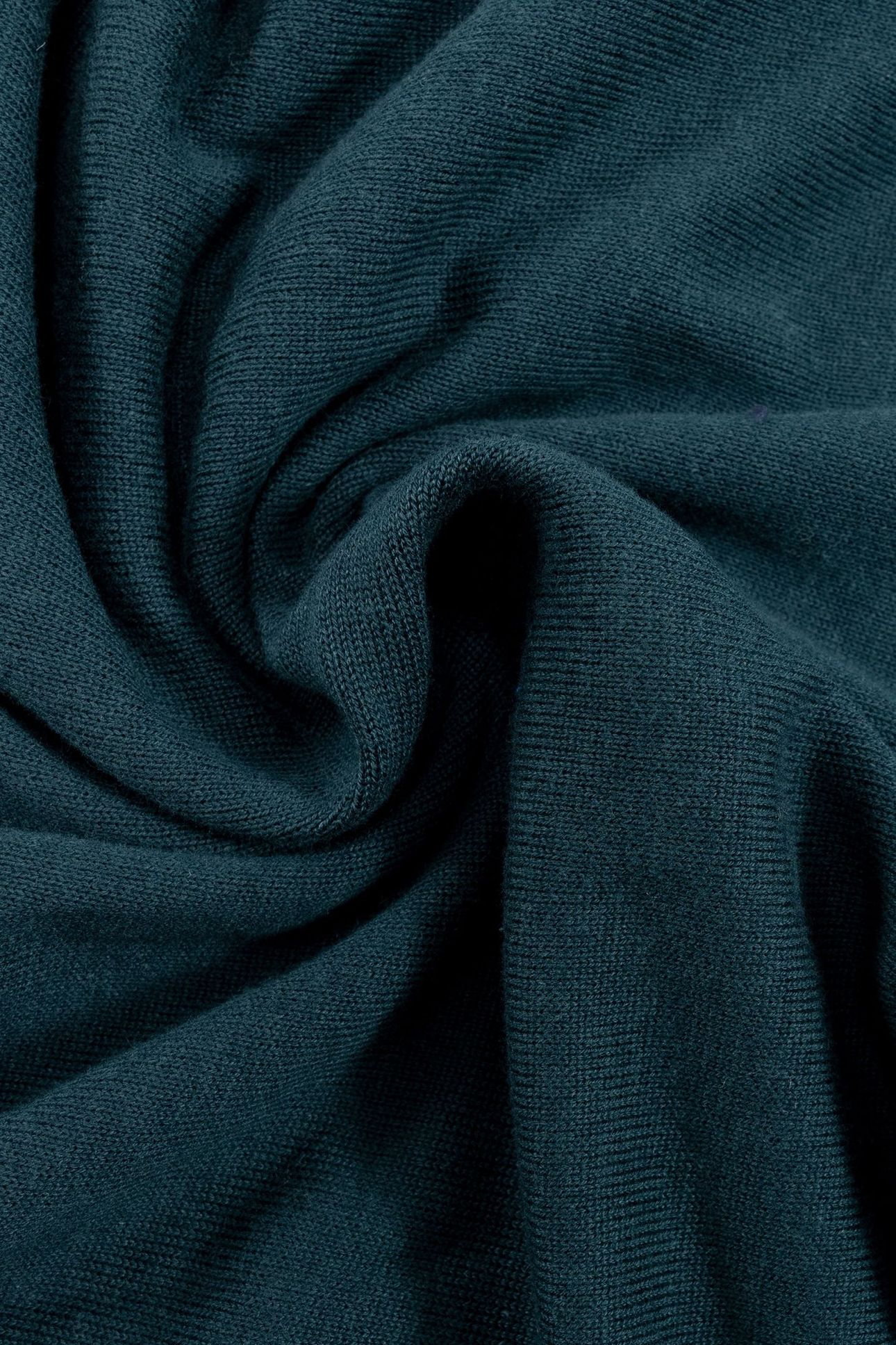 GREEN FINE OPENWORK STITCH KNIT CAPE SWEATER CECILE 7