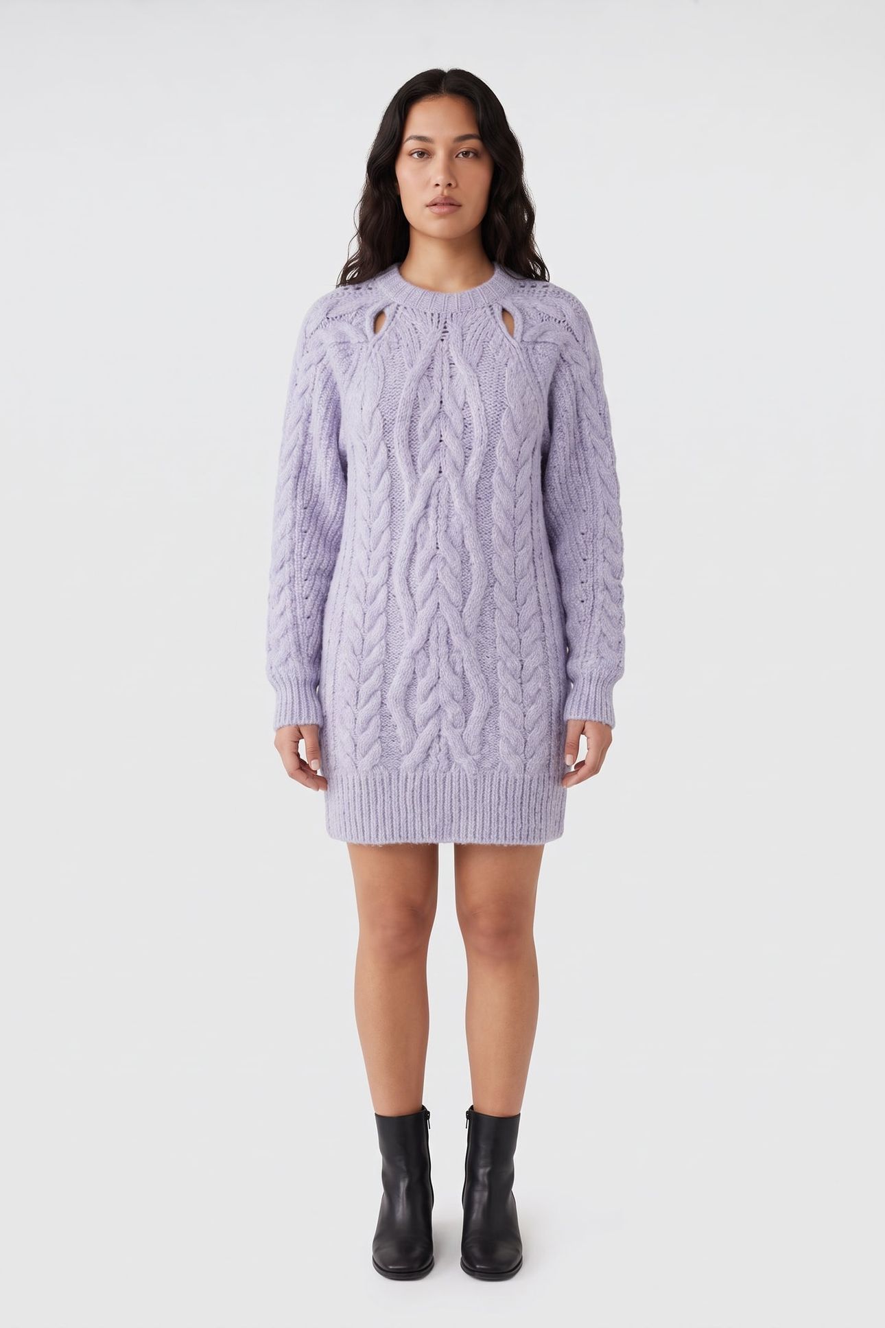 NAZAE DRESS LAVENDER 1