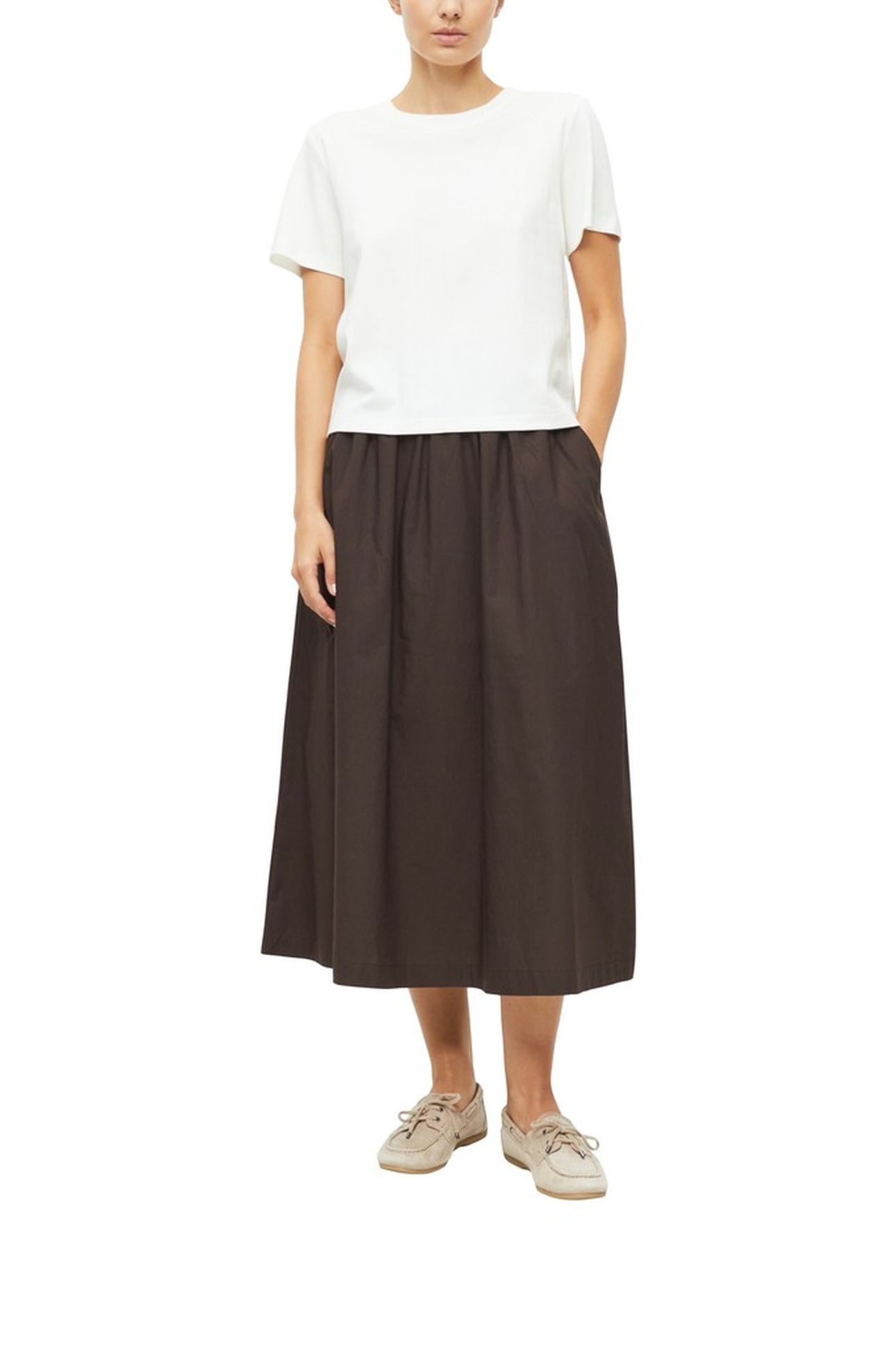 S.OLIVER SKIRTS BROWN 2