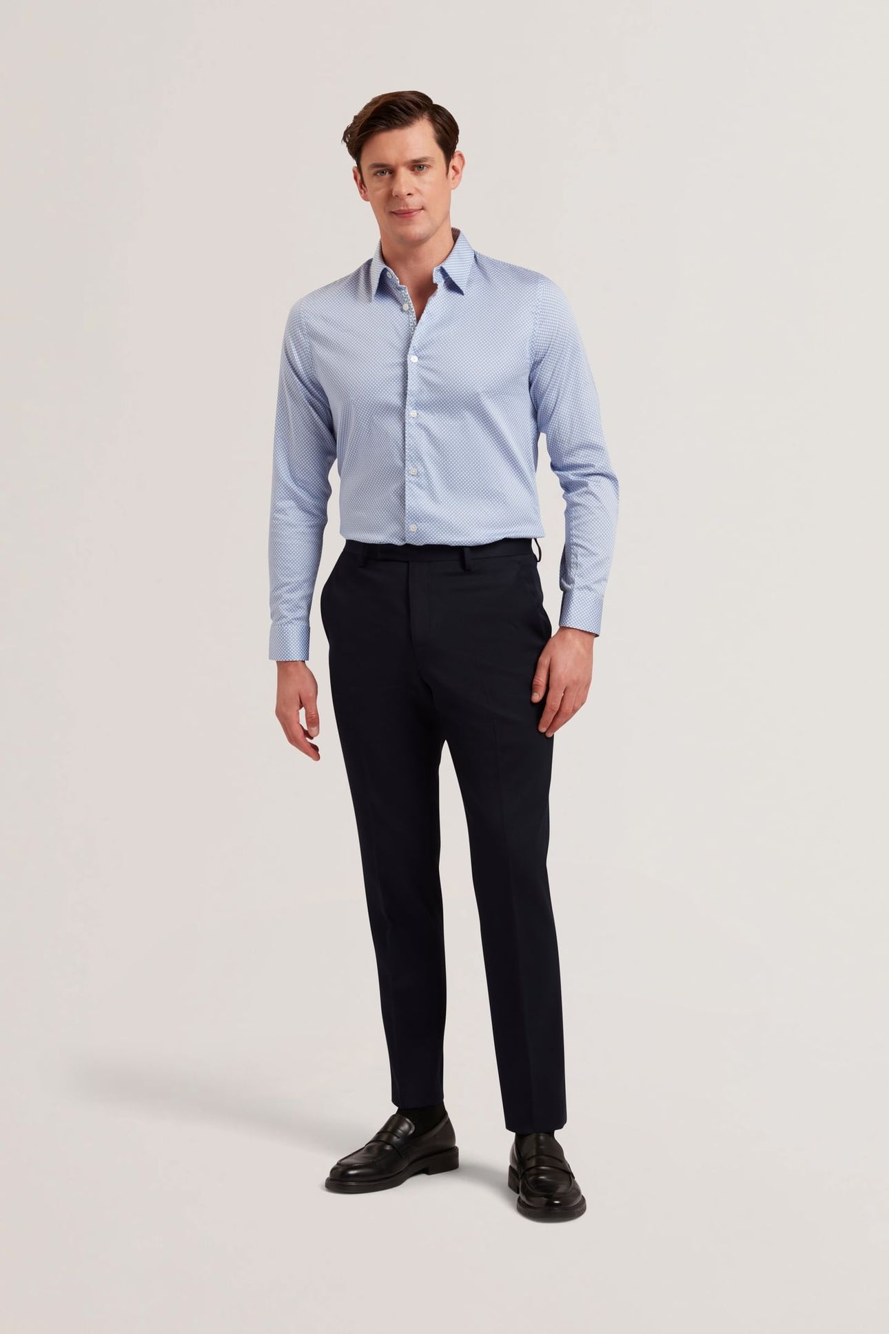 DANNER LS SLIM FIT MINI CIRCLES BLUE 1