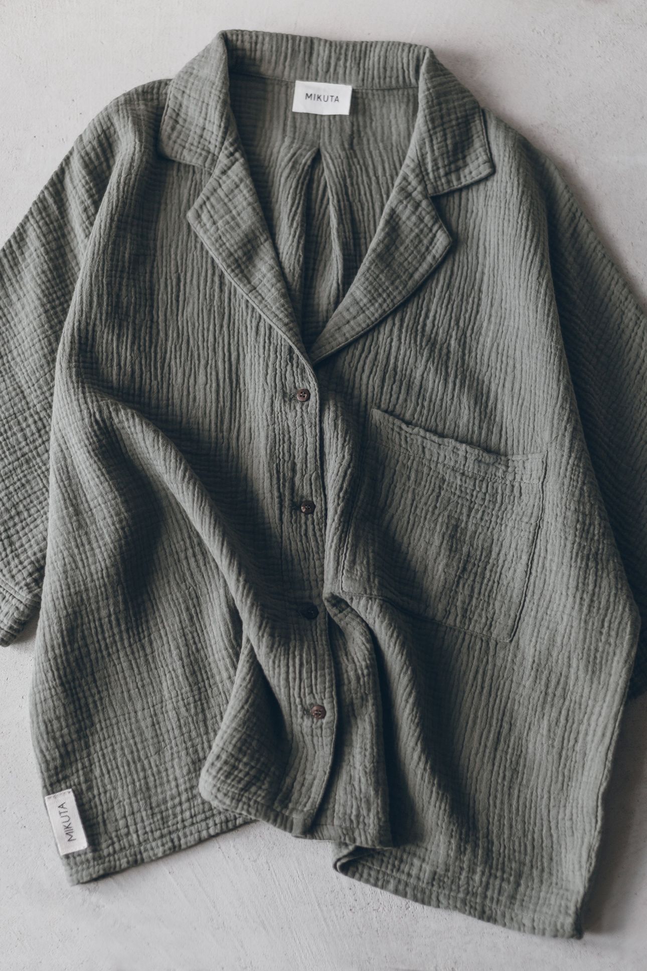 THE OLIVE CO-ORD SHIRT 2