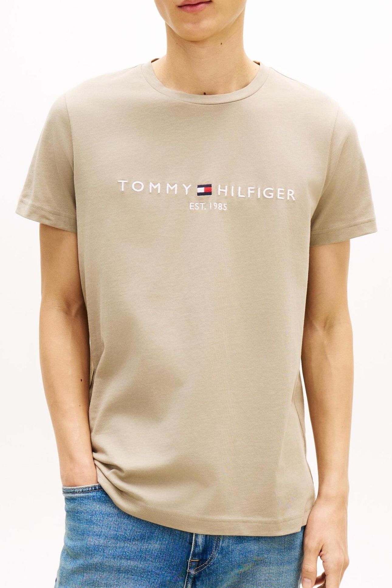 TOMMY LOGO TEE KEYSTONE 1