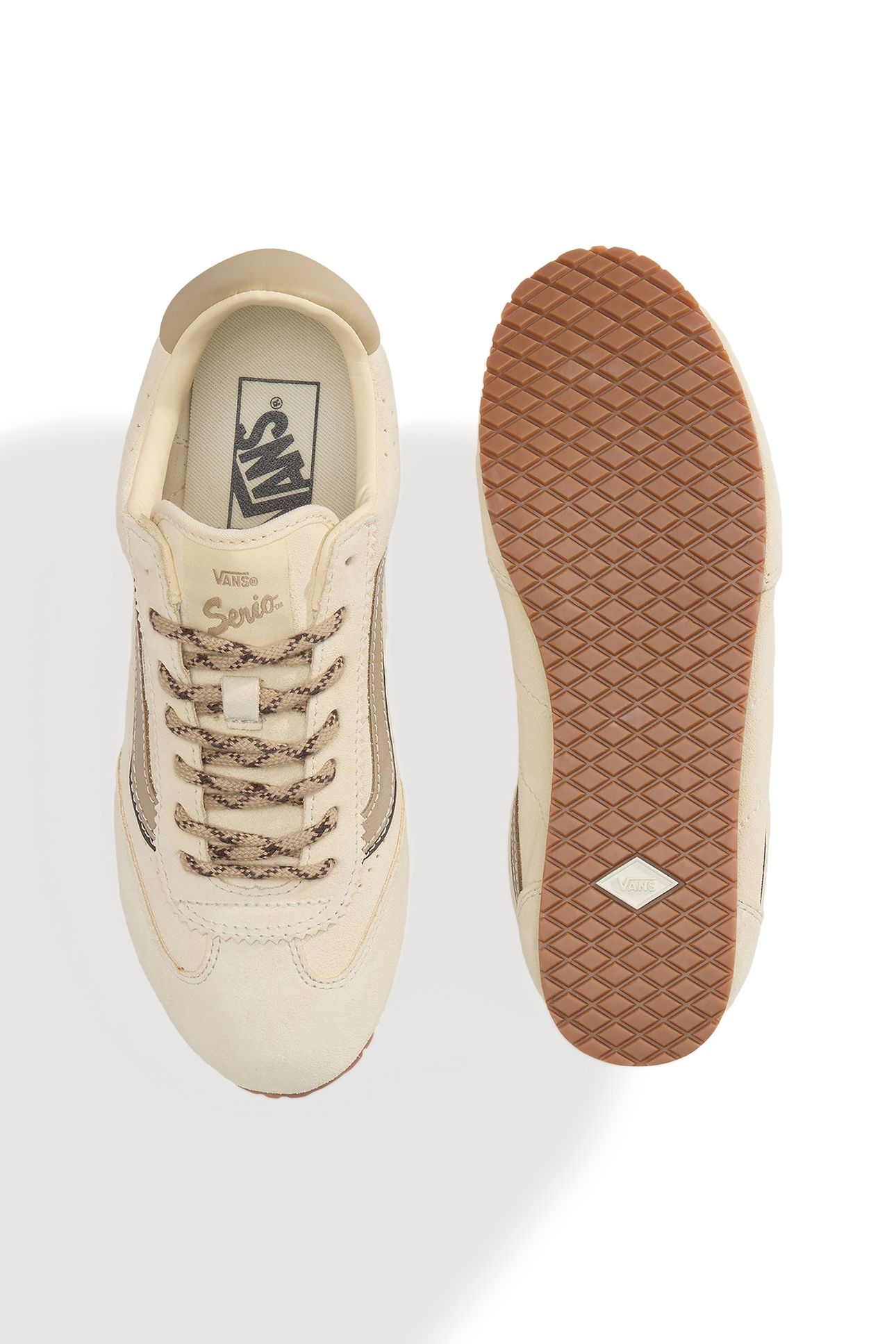 UNISEX SUPER LOWPRO LACES ALMOND CRISP 5