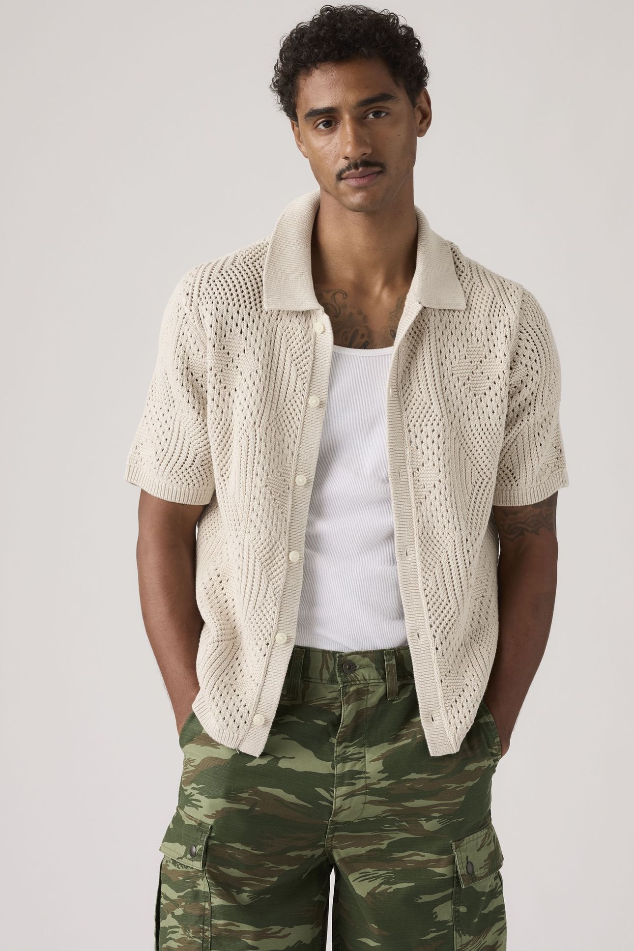 SWEATER CAMP LIGHTWEIGHT SHIRT 1