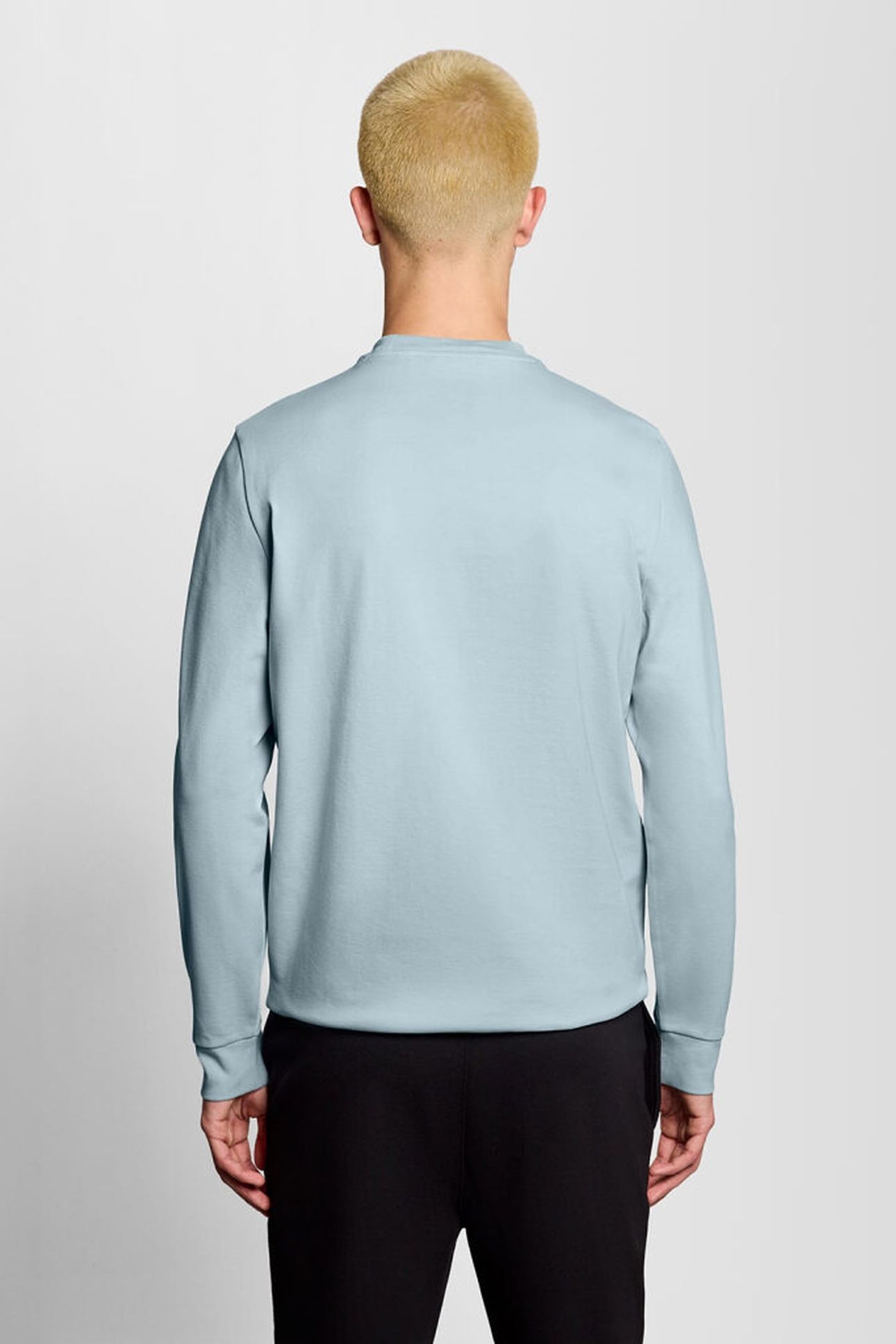 CREW NECK FLY FLEECE BLUE LAGOON 2