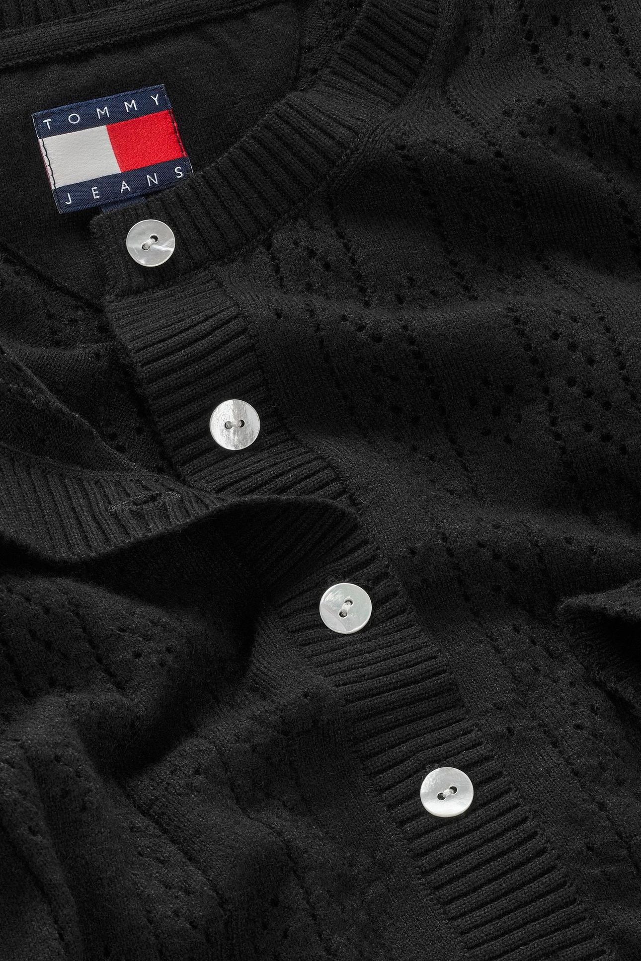 TJW POINTELLE CREW NECK BLACK 6