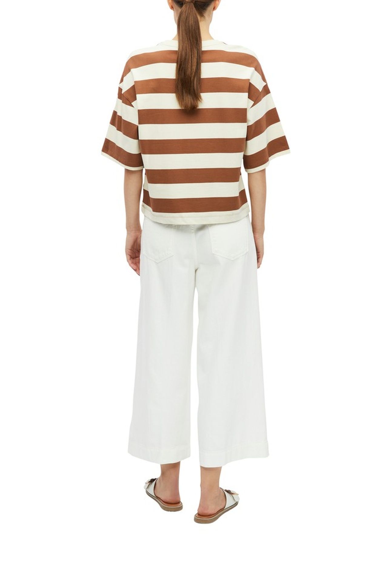 S.OLIVER T-SHIRTS BROWN 3