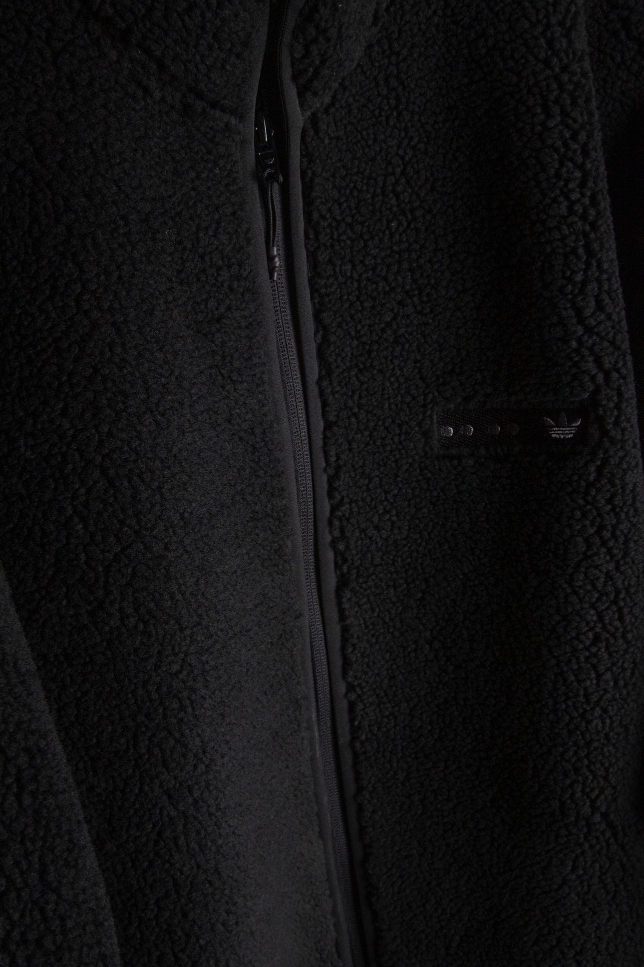 UNISEX SHERPA JACKET BLACK 4