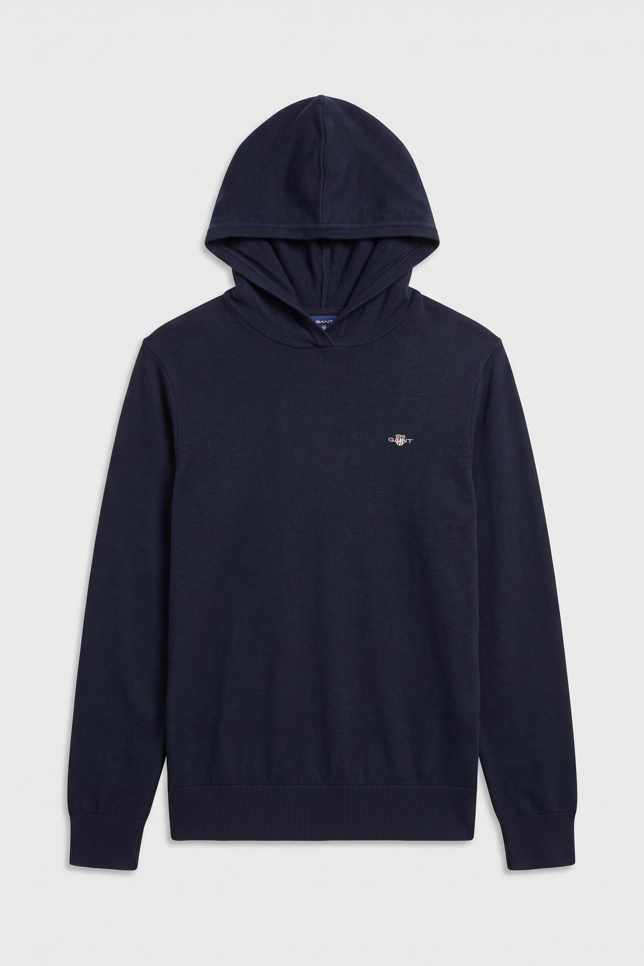 TEEN UNISEX KNITTED HOODIE EVENING BLUE 3