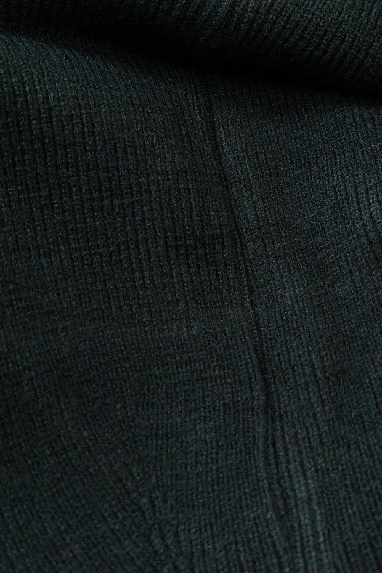 BOYS’ GREEN KNIT BEANIE WITH MASK CUT-OUT ON TURN UP 4
