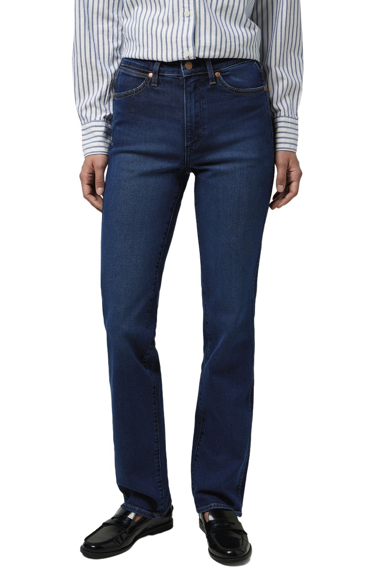 STRAIGHT POSH PARADE JEANS DENIM BLUE 1