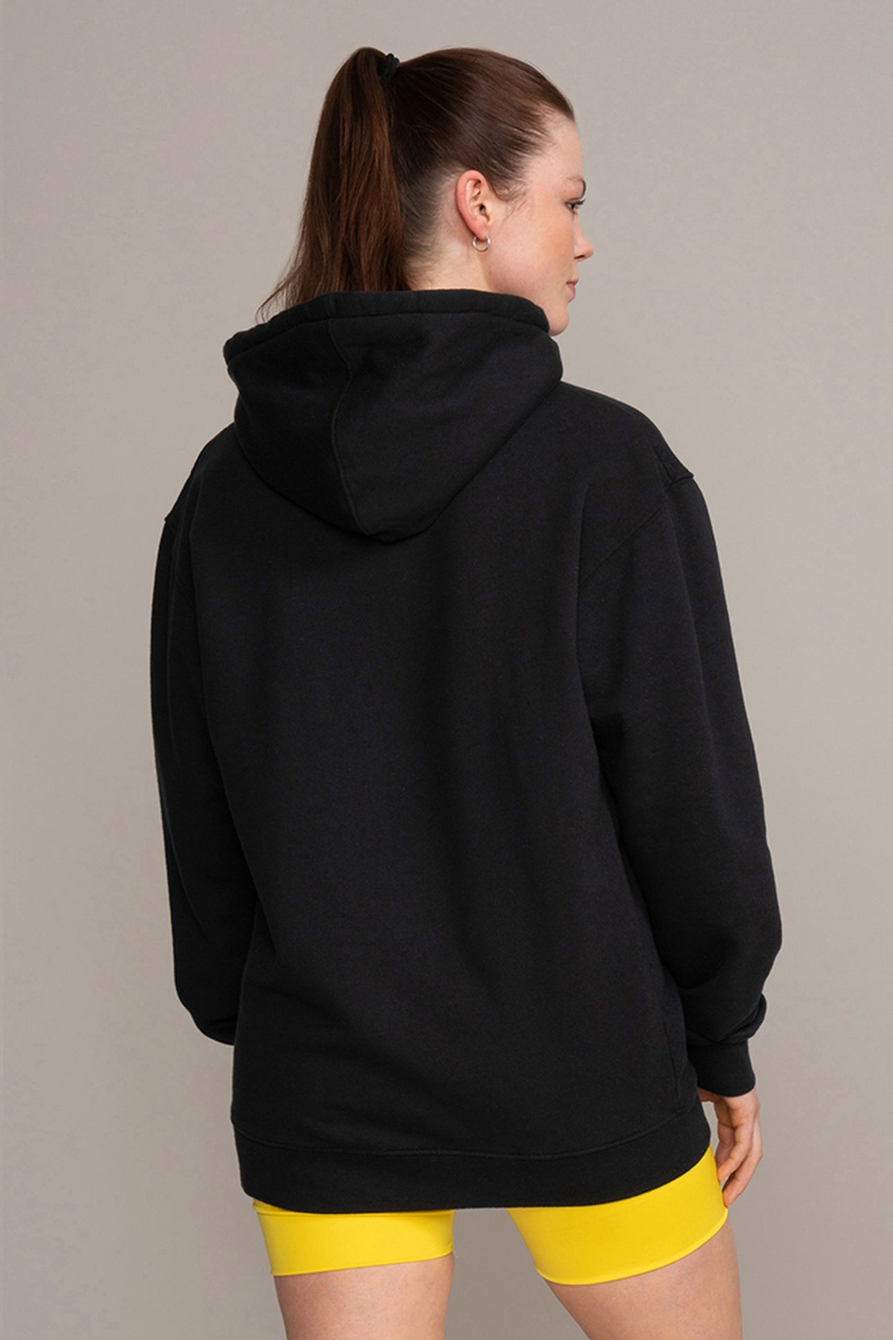 DAMEN CLASSIC JOE HEAVYWEIGHT HOODIE BLACK 3