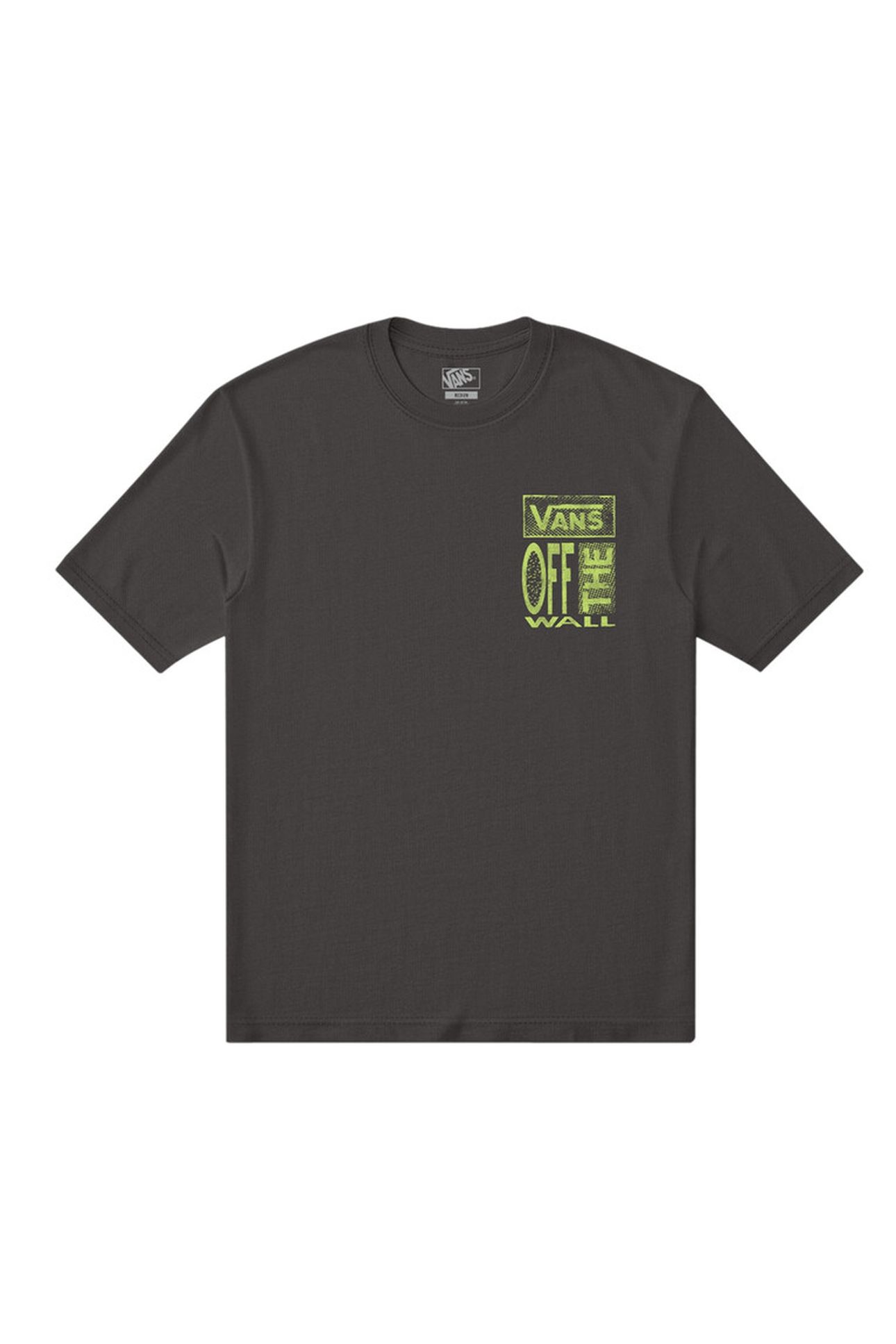 CUT AND PASTE SS TEE FADED BLACK 1