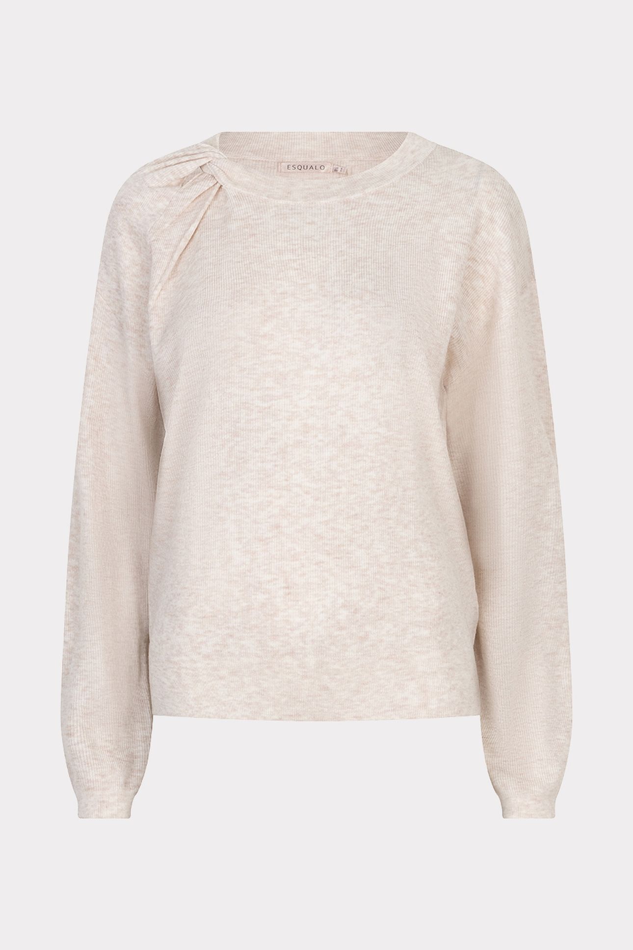 SWEATER L/SLVE TWIST NATURAL 3