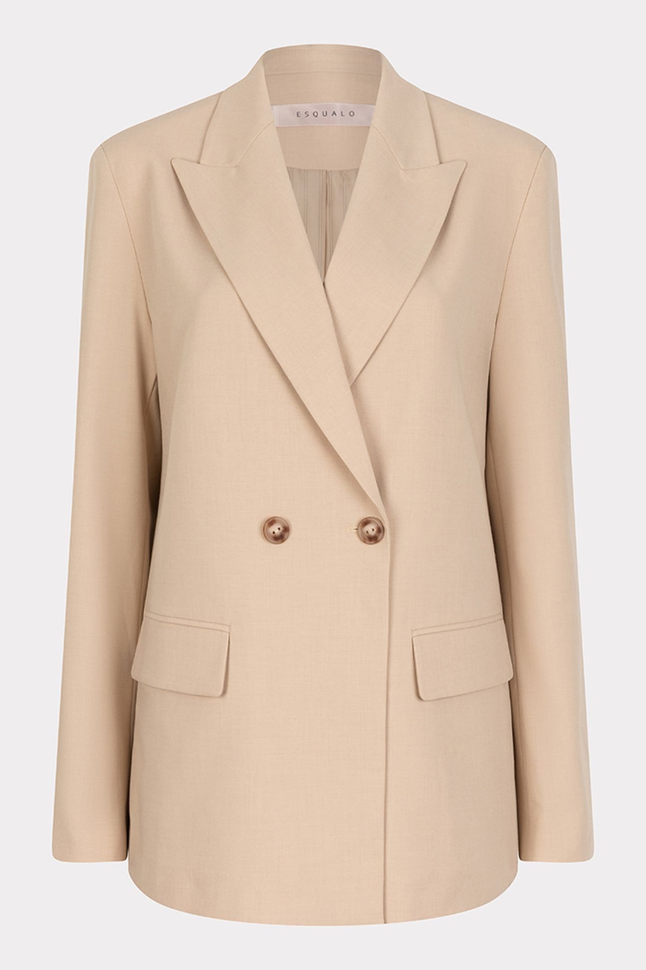 BLAZER DOUBLE BREASTED MELANGE SAND MELANGE 5