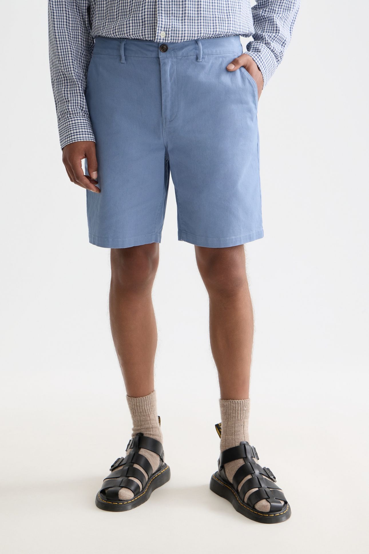 SEASONAL CORE STUART COTTON TWILL REGULAR-FIT SHORTS LIGHT P 1