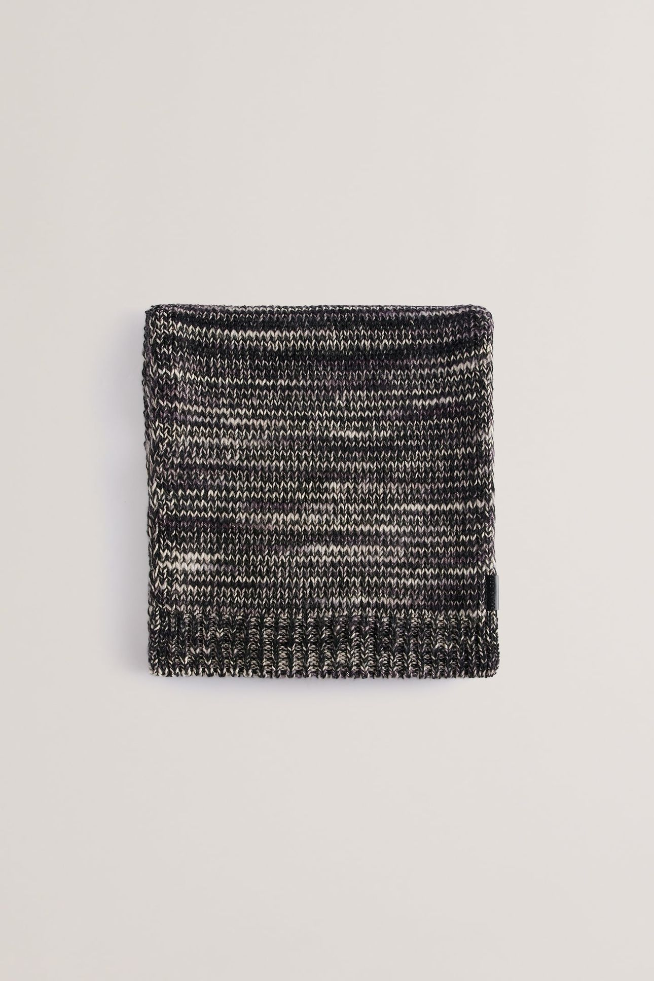 PERCIIS KNITTED SCARF GREY 2