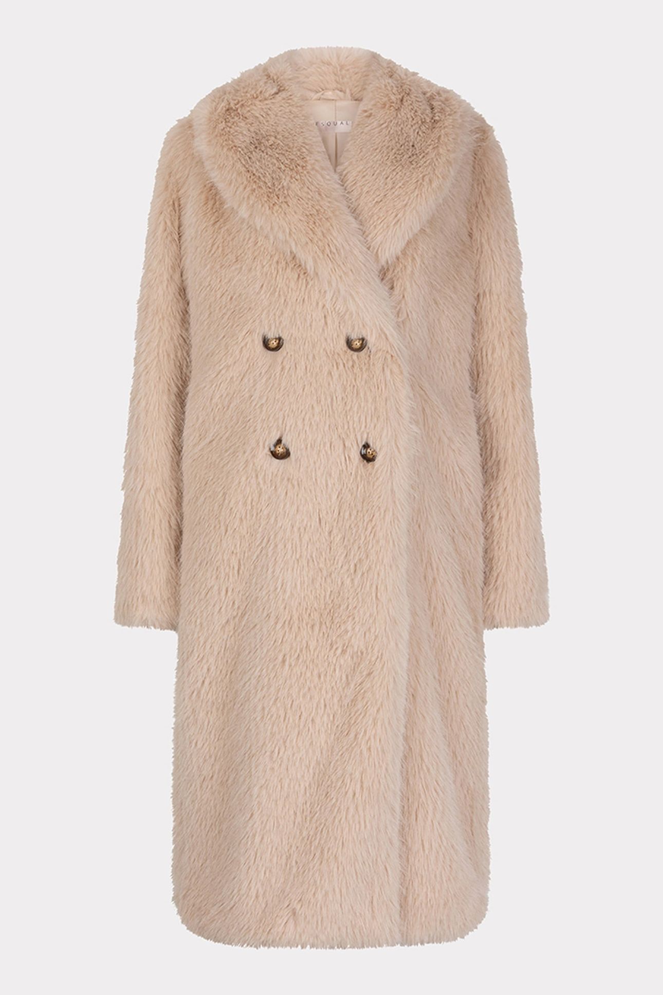 COAT HAIRY LONG SAND 4