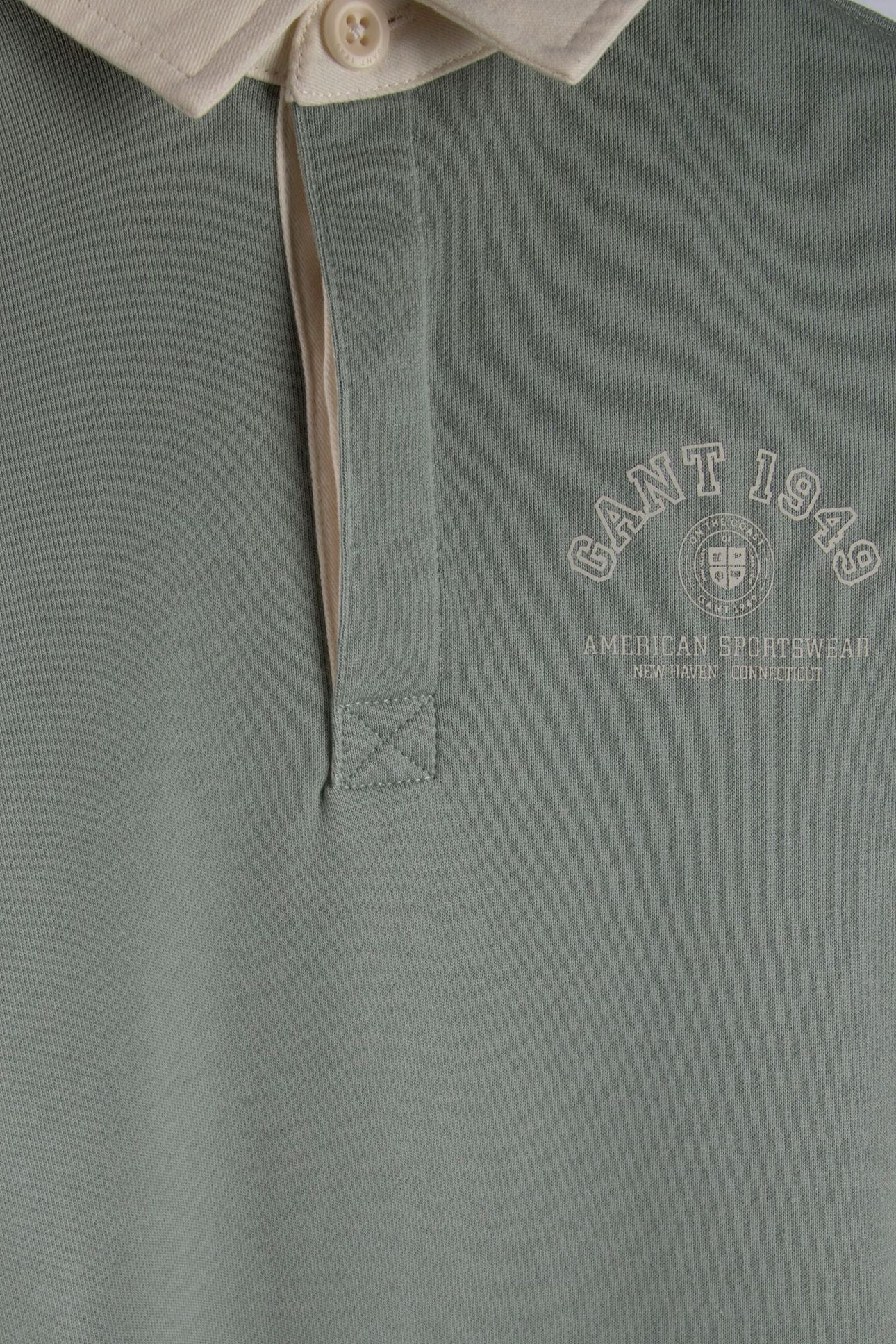 TEEN BOYS AMERICAN SPORTSWEAR RUGBY POLO CERAMIC GREY 4