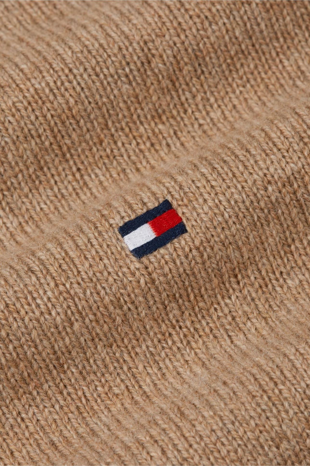 LAMBSWOOL CREW NECK SAFARI CANVAS HEATHER 10
