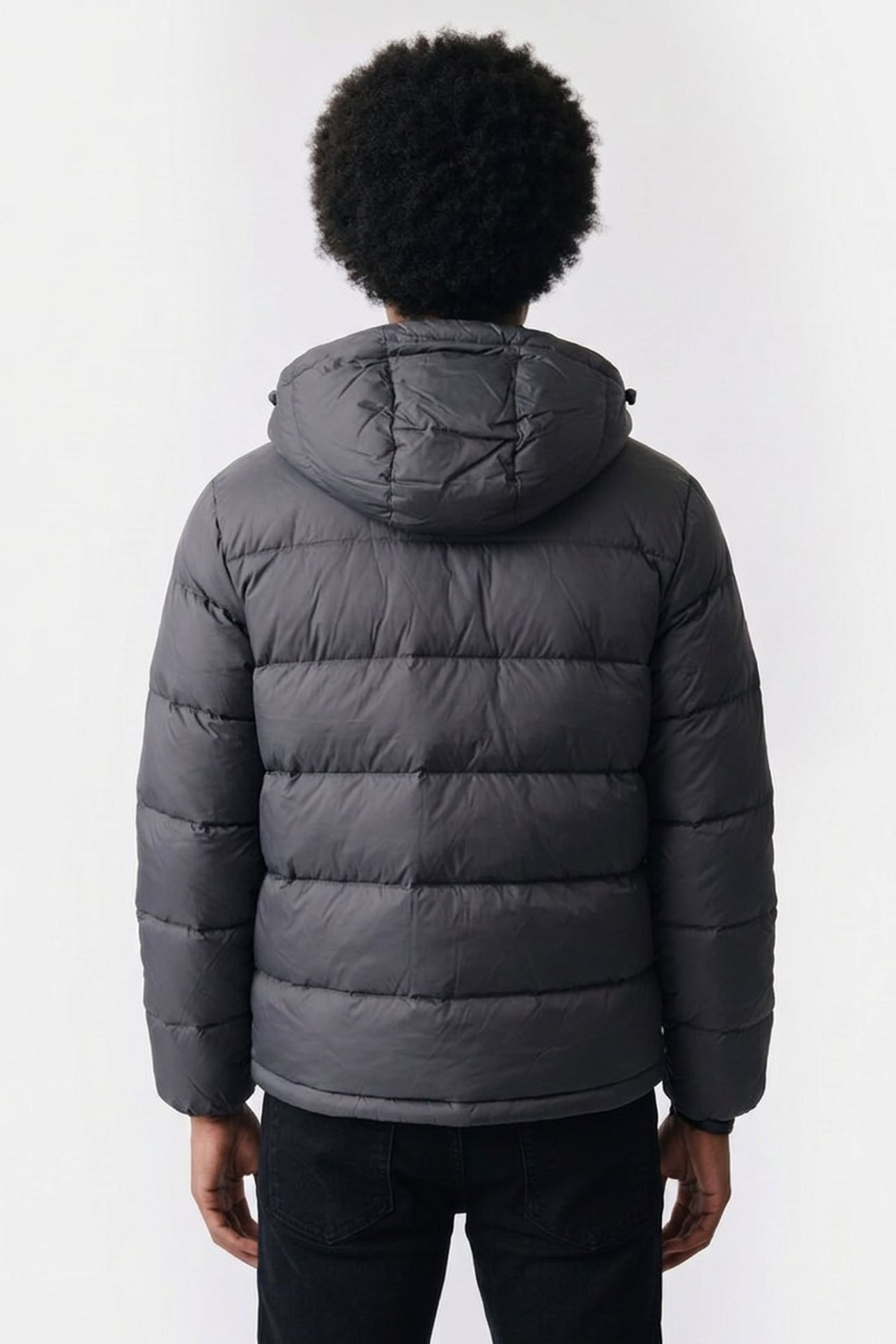 LS NYLON ZIP OFF HOODED ASPHALT 2