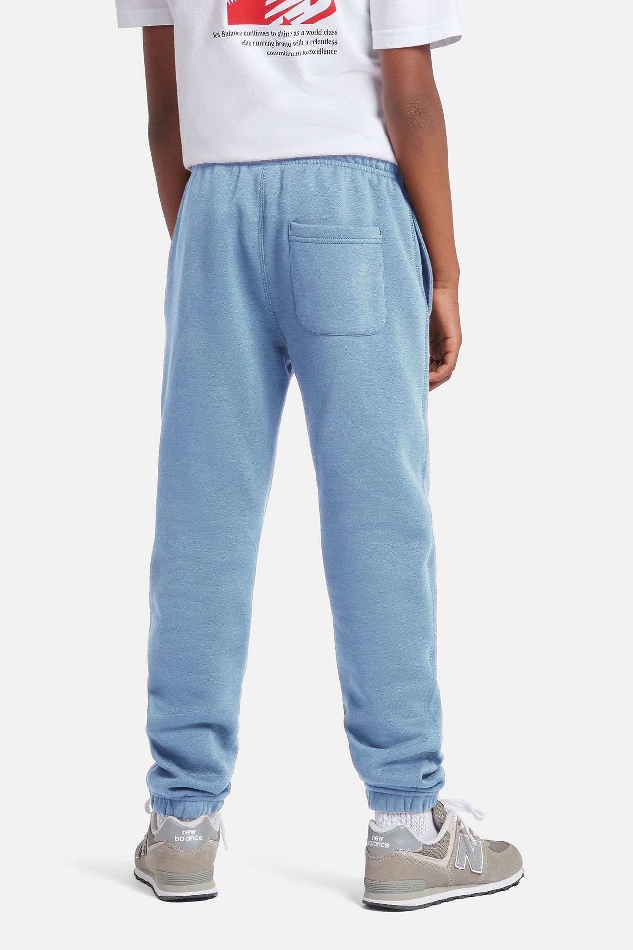 BOYS BRUSH BACK SMALL LOGO JOGGER 2