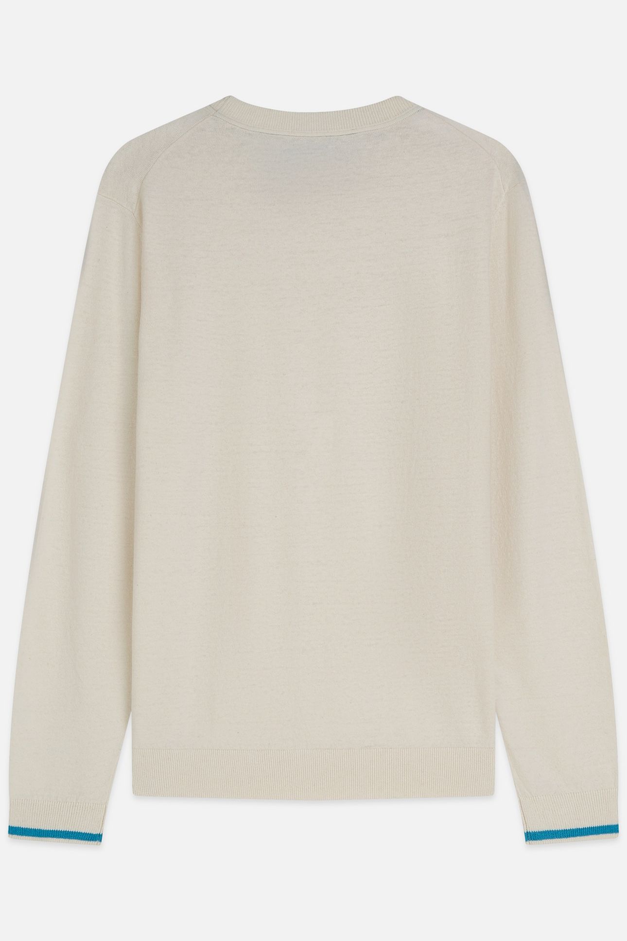 LINENBLEND REGULARFIT PULLOVER LIGHT BEIGE 5