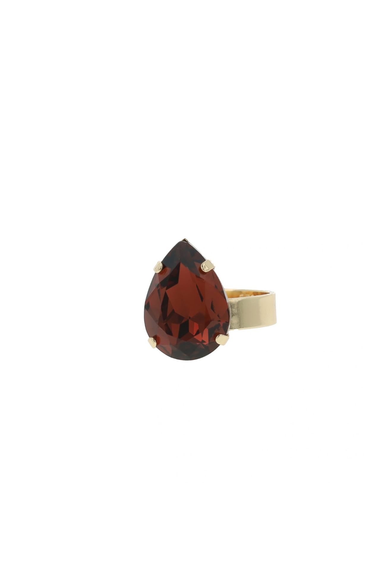 CLASSIC DROP RING BURGUNDY 3