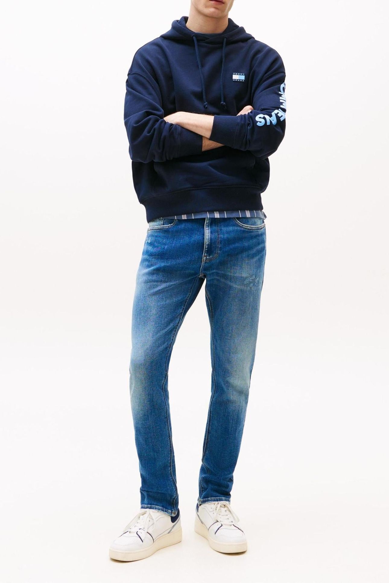 AUSTIN SLIM TAPERED CI2 DENIM MEDIUM 2