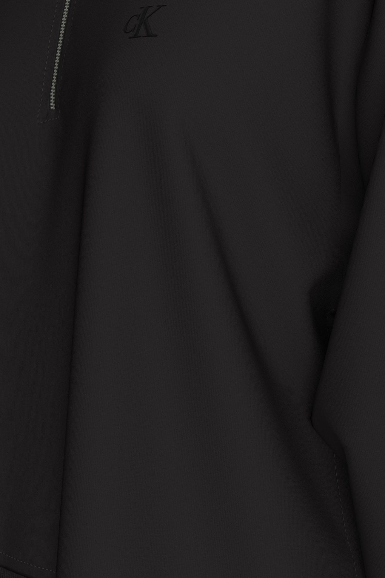 LS ARCHIVE TERRY 1/4 ZIP BLACK 6