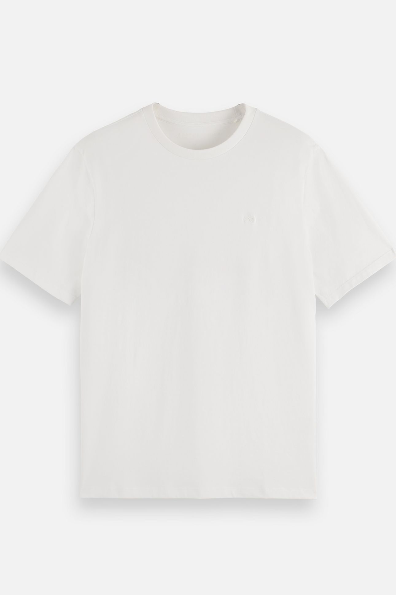 CHEST LOGO REGULAR-FIT T-SHIRT WHITE TRADITIONAL 3