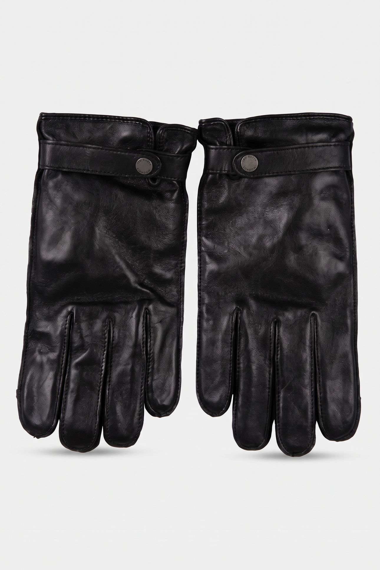 LEATHER GLOVES BLACK 2