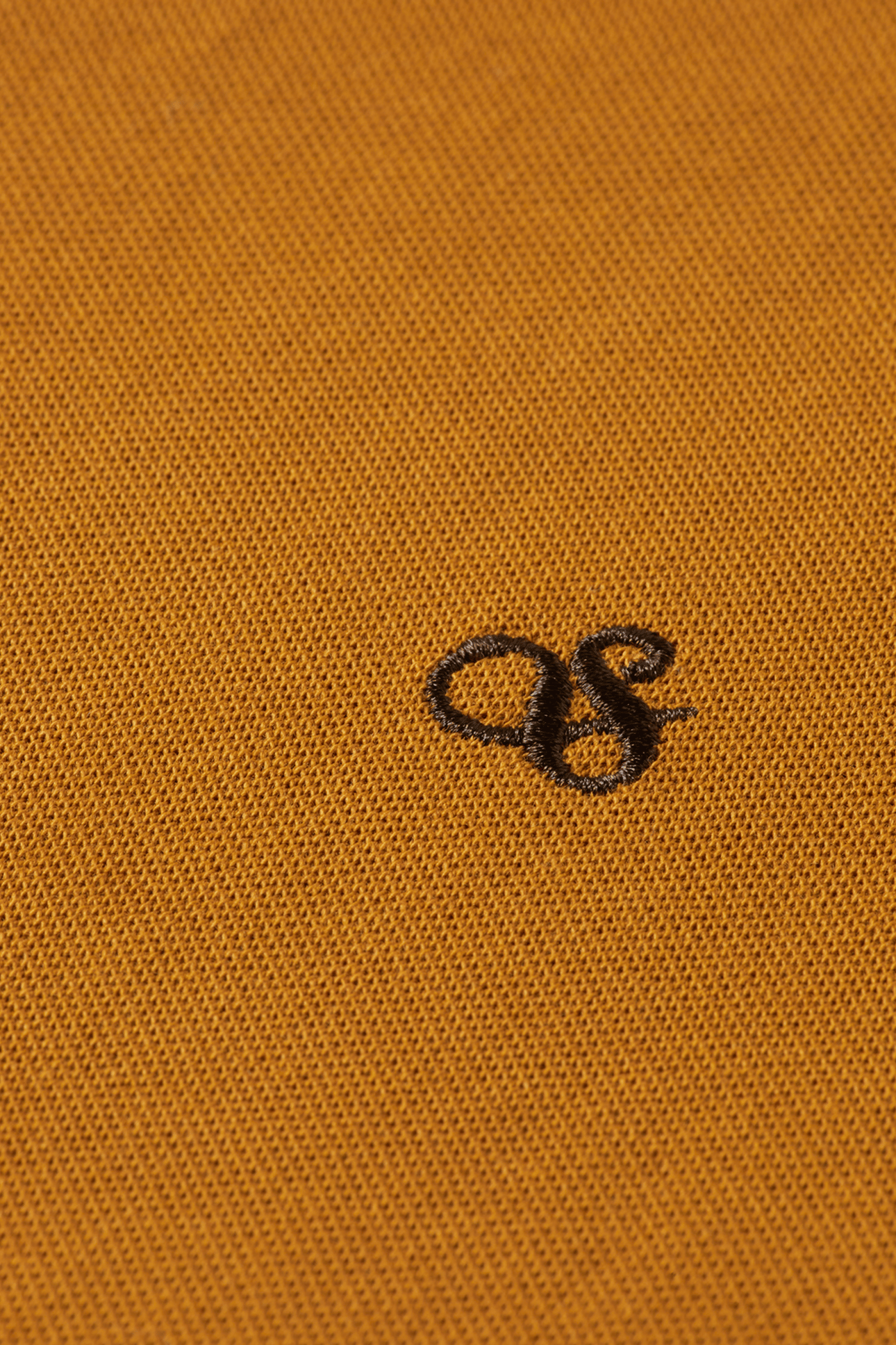 SEASONAL CORE PIQUE CHEST LOGO POLO MEDIUM BROWN 3