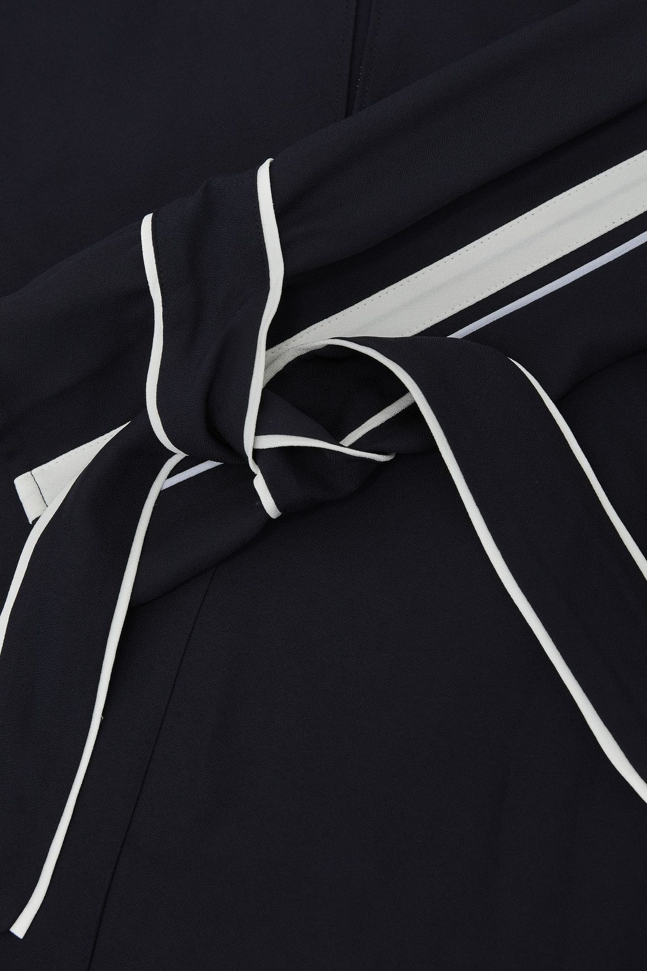 SHORT TIPPED SHIFT DRESS NAVY 7