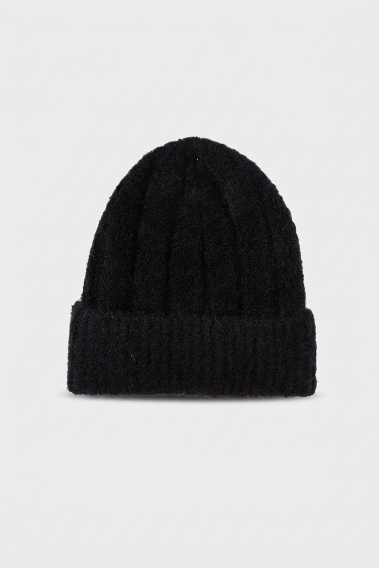 CK PATCH BOUCLE BEANIE BLACK 3