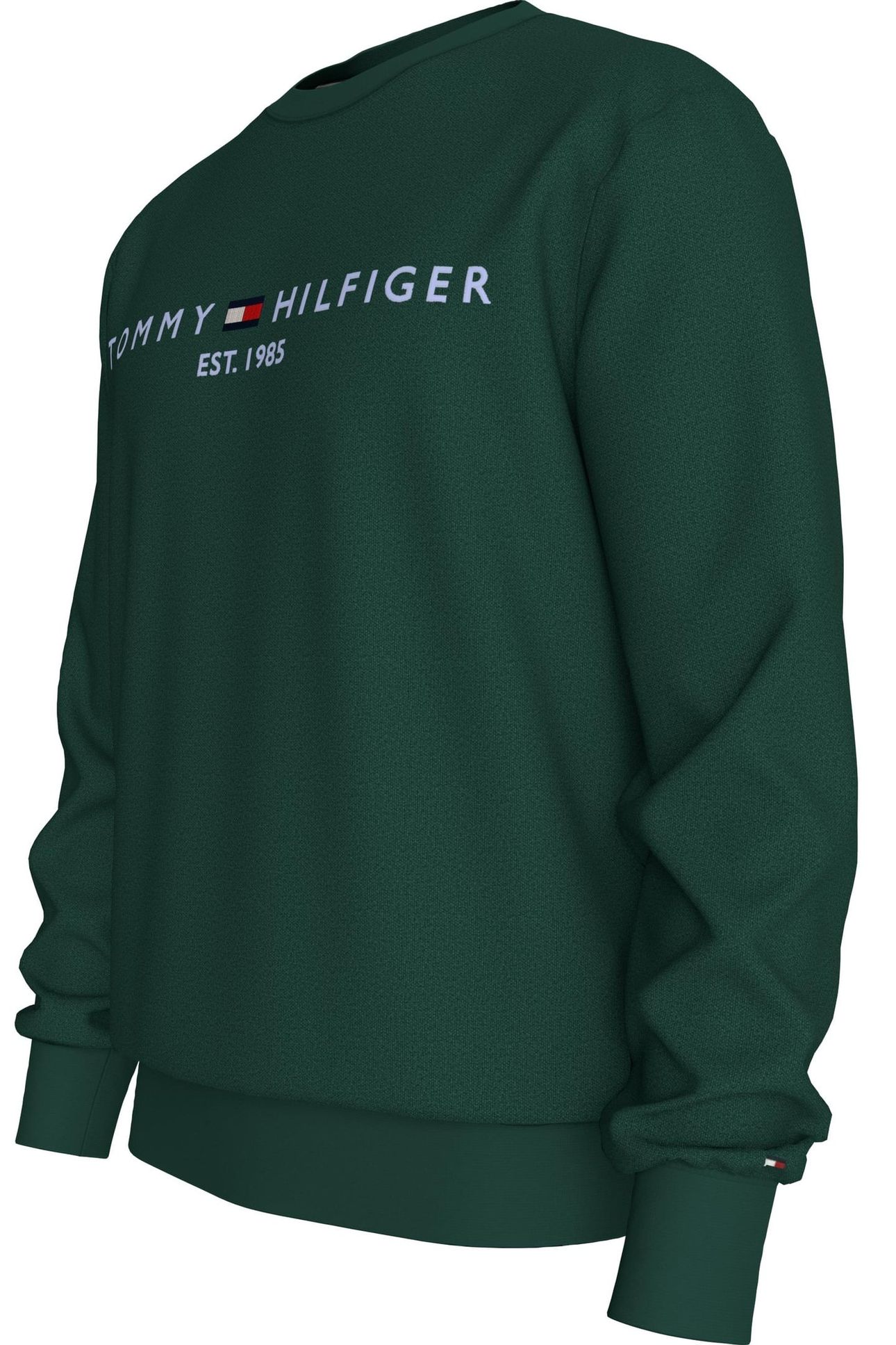 TOMMY LOGO SWEATSHIRT ORNAMENTAL GREEN 4