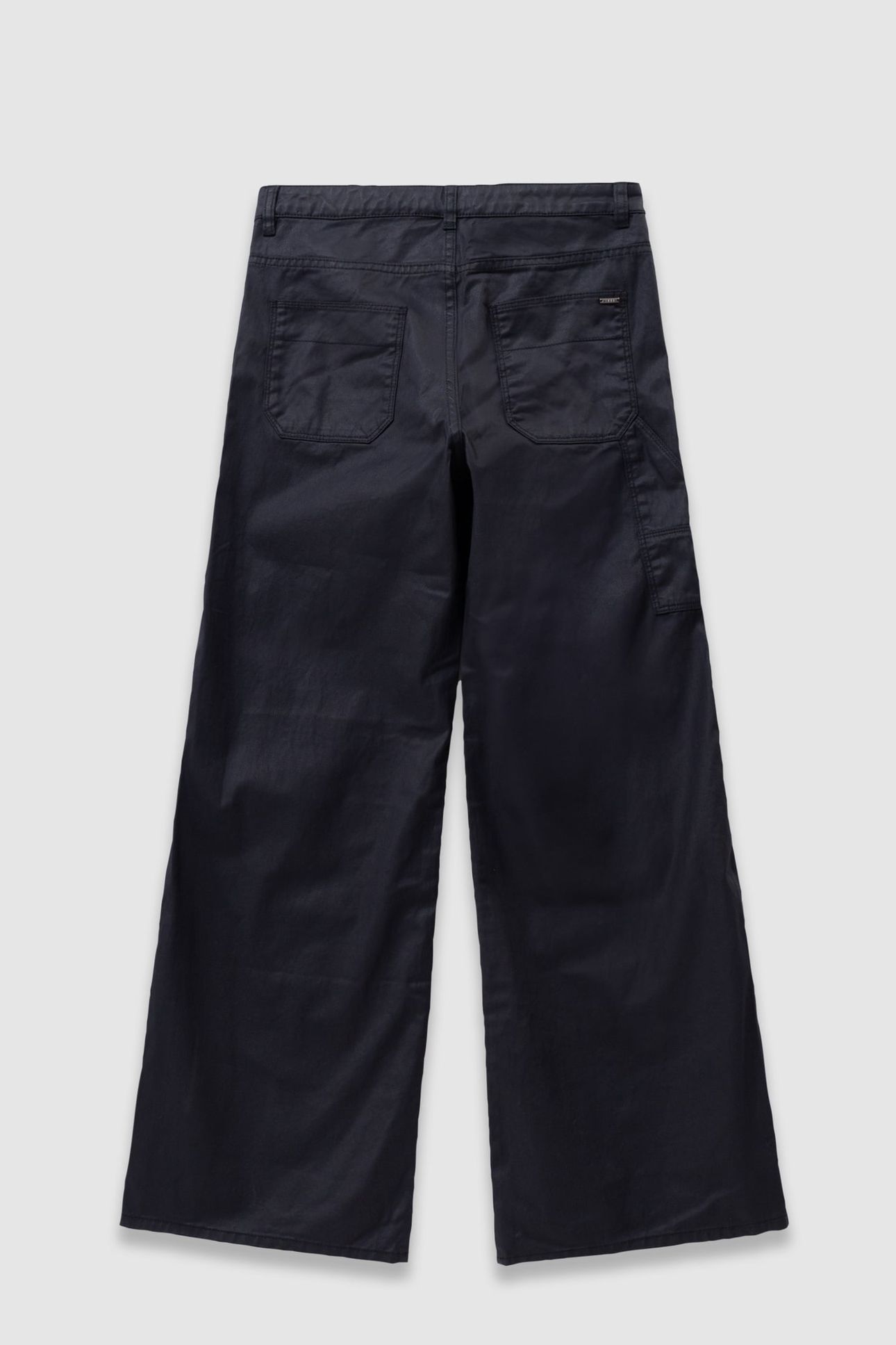 GIRLS’ BLACK COATED STRAIGHT JEANS 2