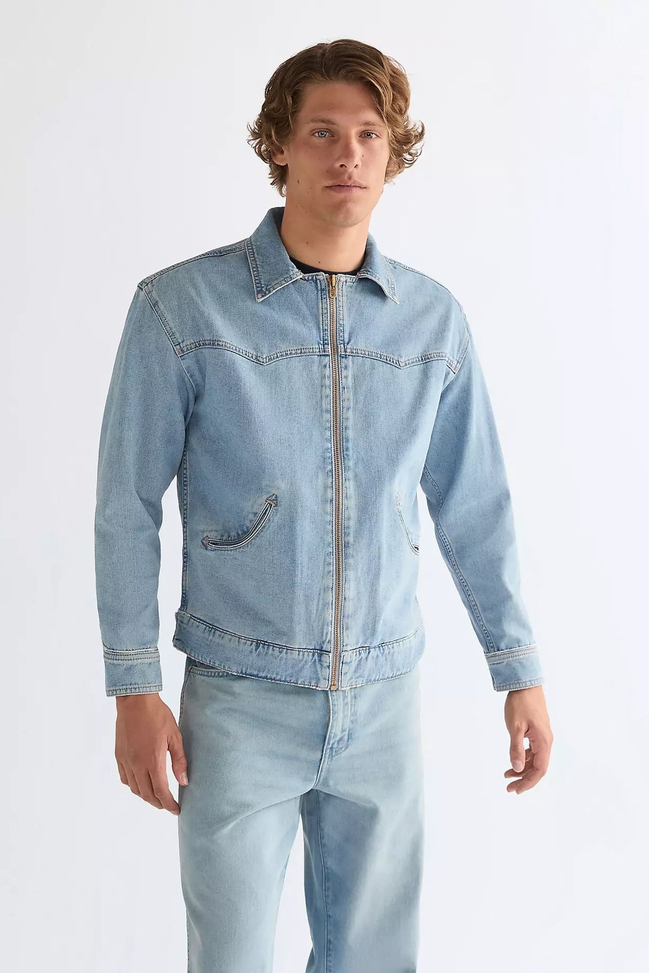 TRAILRIDER JACKET DOVE WING DENIM BLUE 1