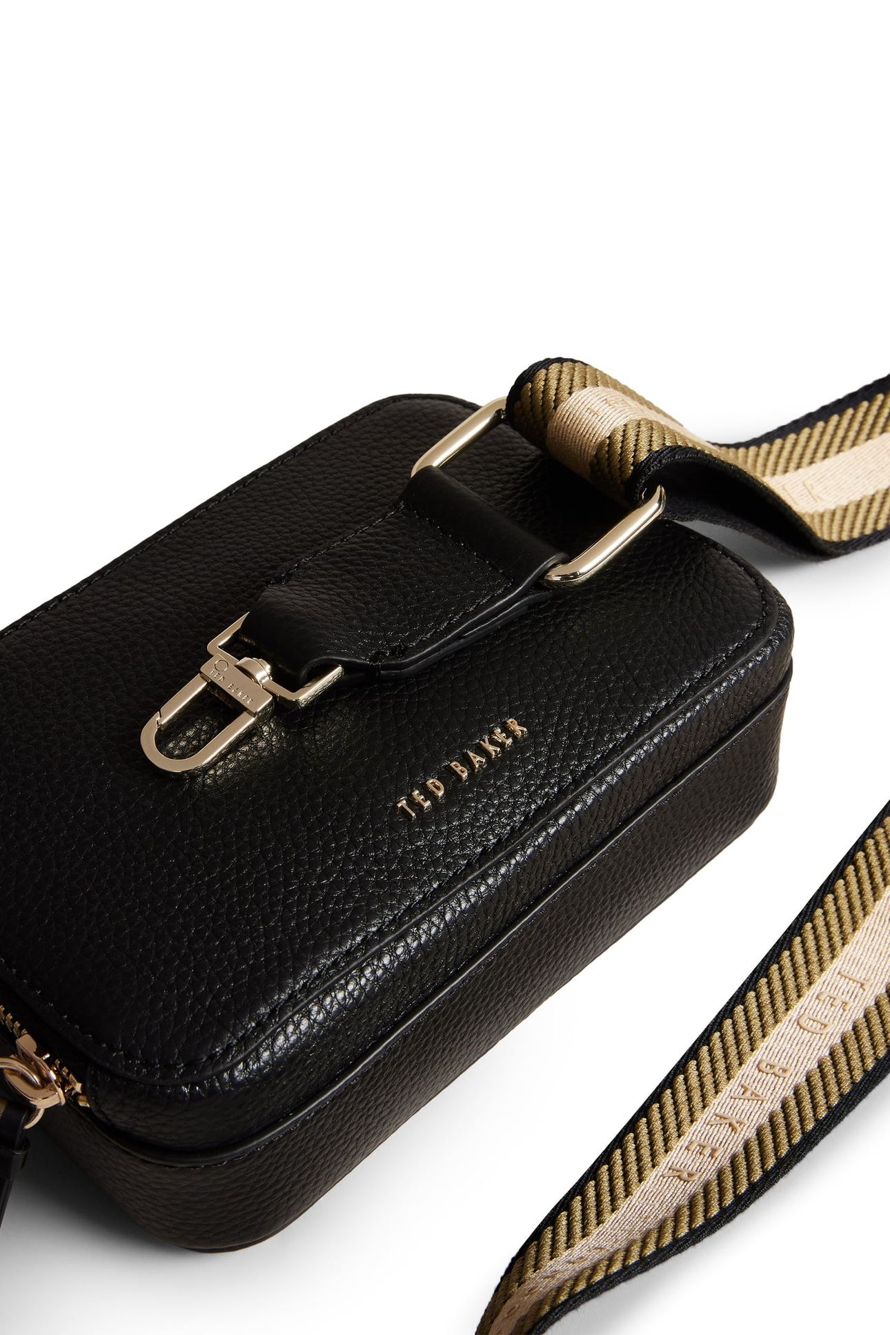 MINI WEBBING CROSSBODY BAG BLACK 4