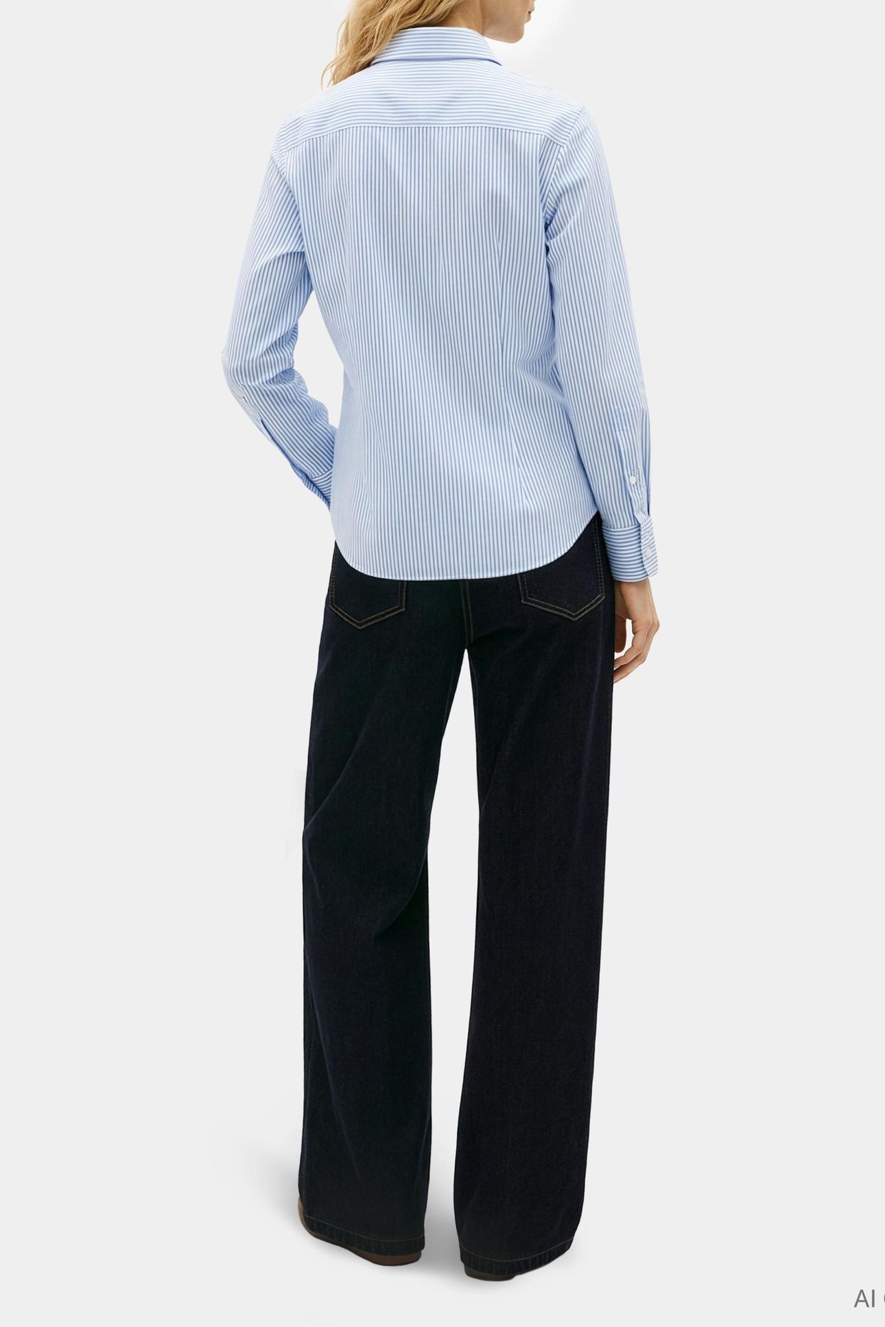ESSENTIAL POPLIN REGULAR SHIRT BLUE 3