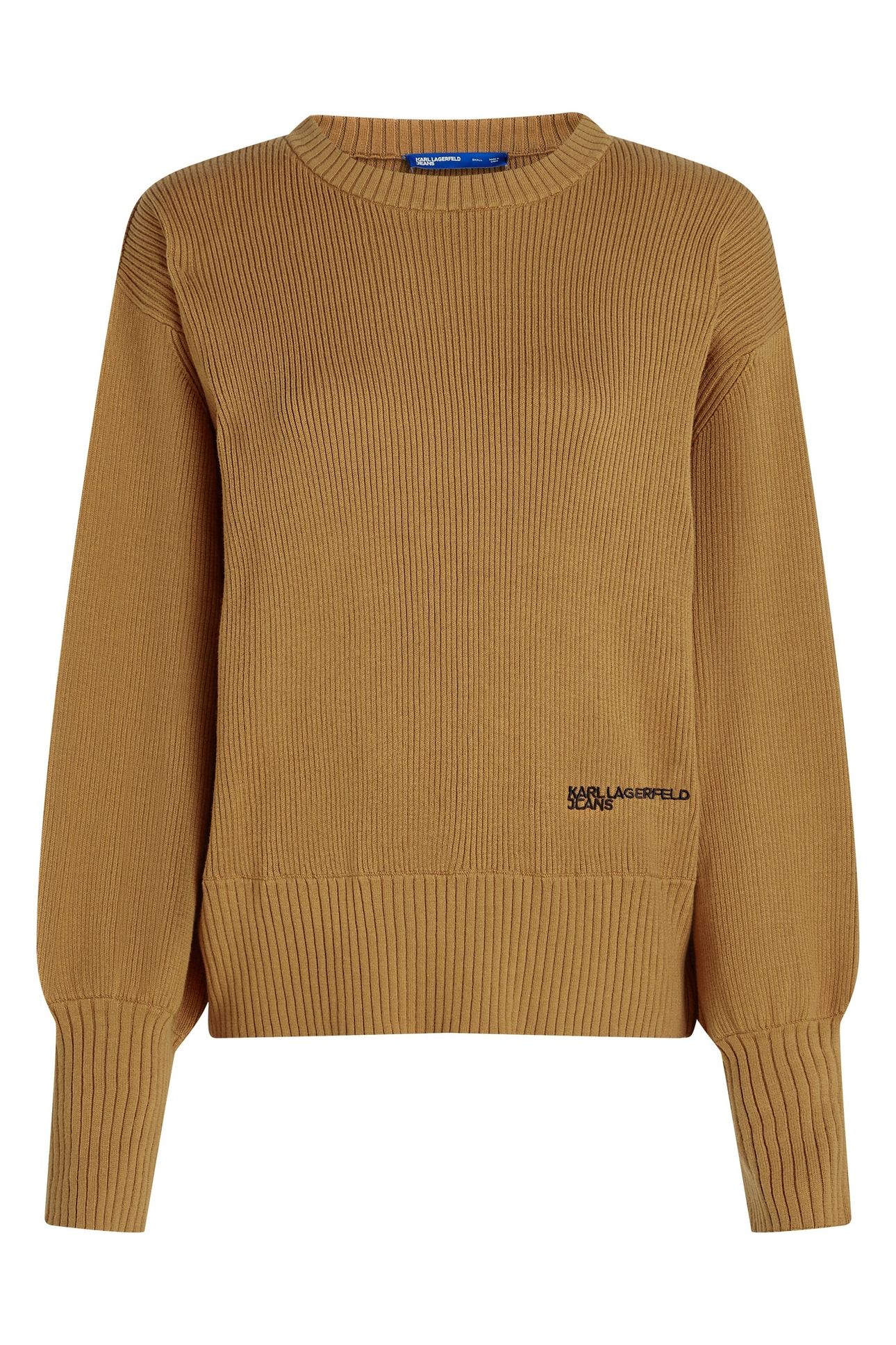 KLJ REG BALLOON SLEEVE SWEATER CHIPMUNK 1