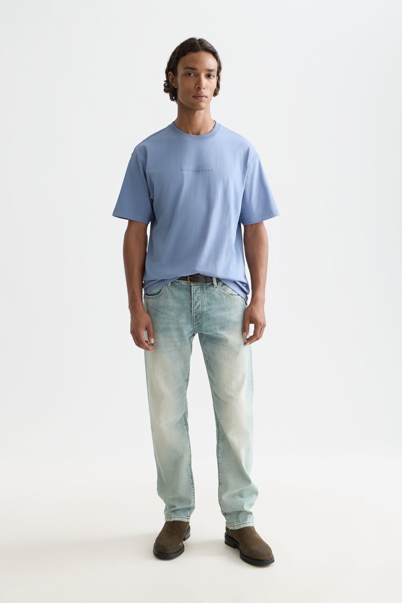 SEASONAL CORE CHEST ARTWORK RELAXED-FIT T-SHIRT NAVY 3