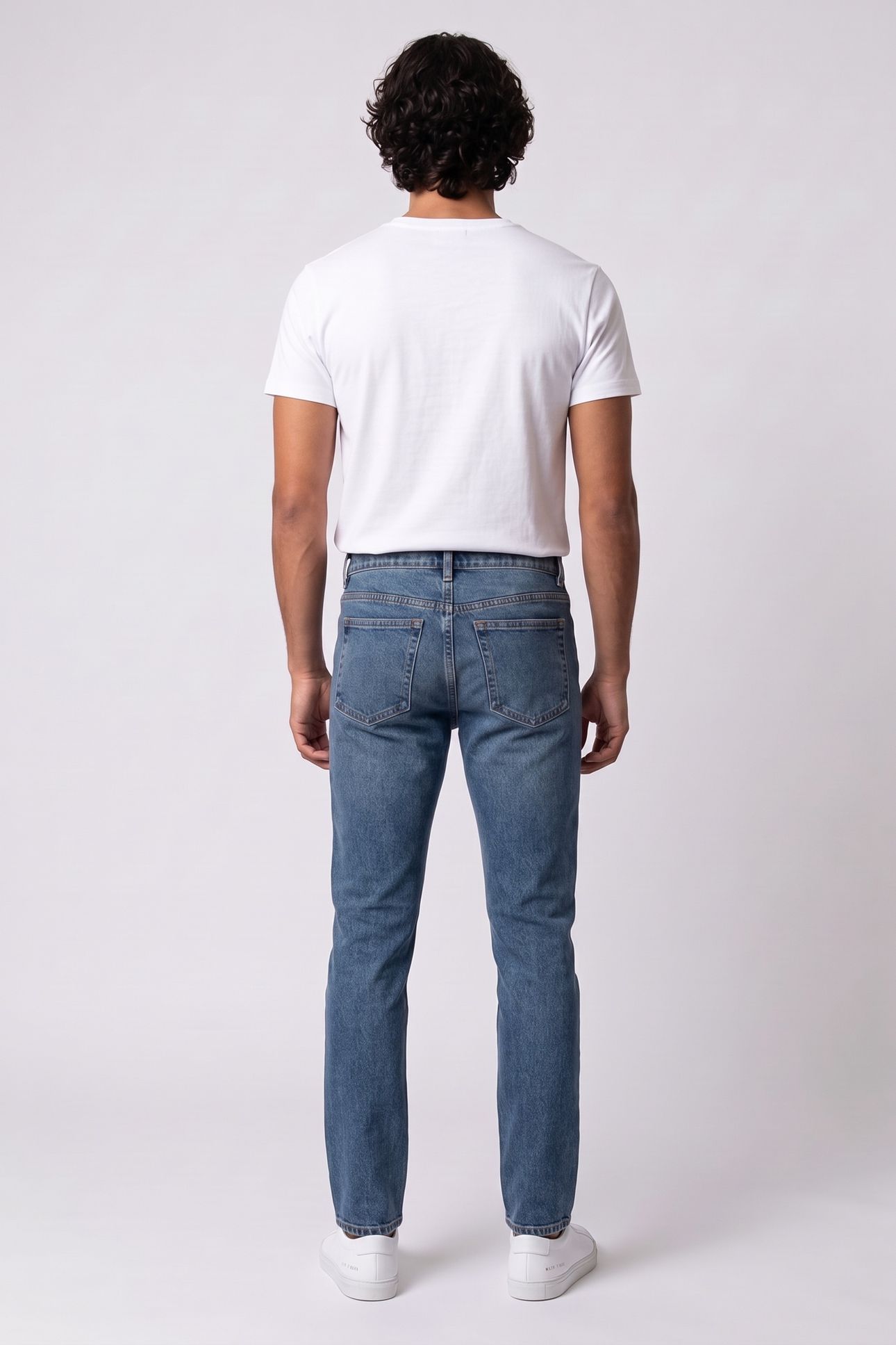UNISEX SMALL STANDARD WASHED INDIGO 4
