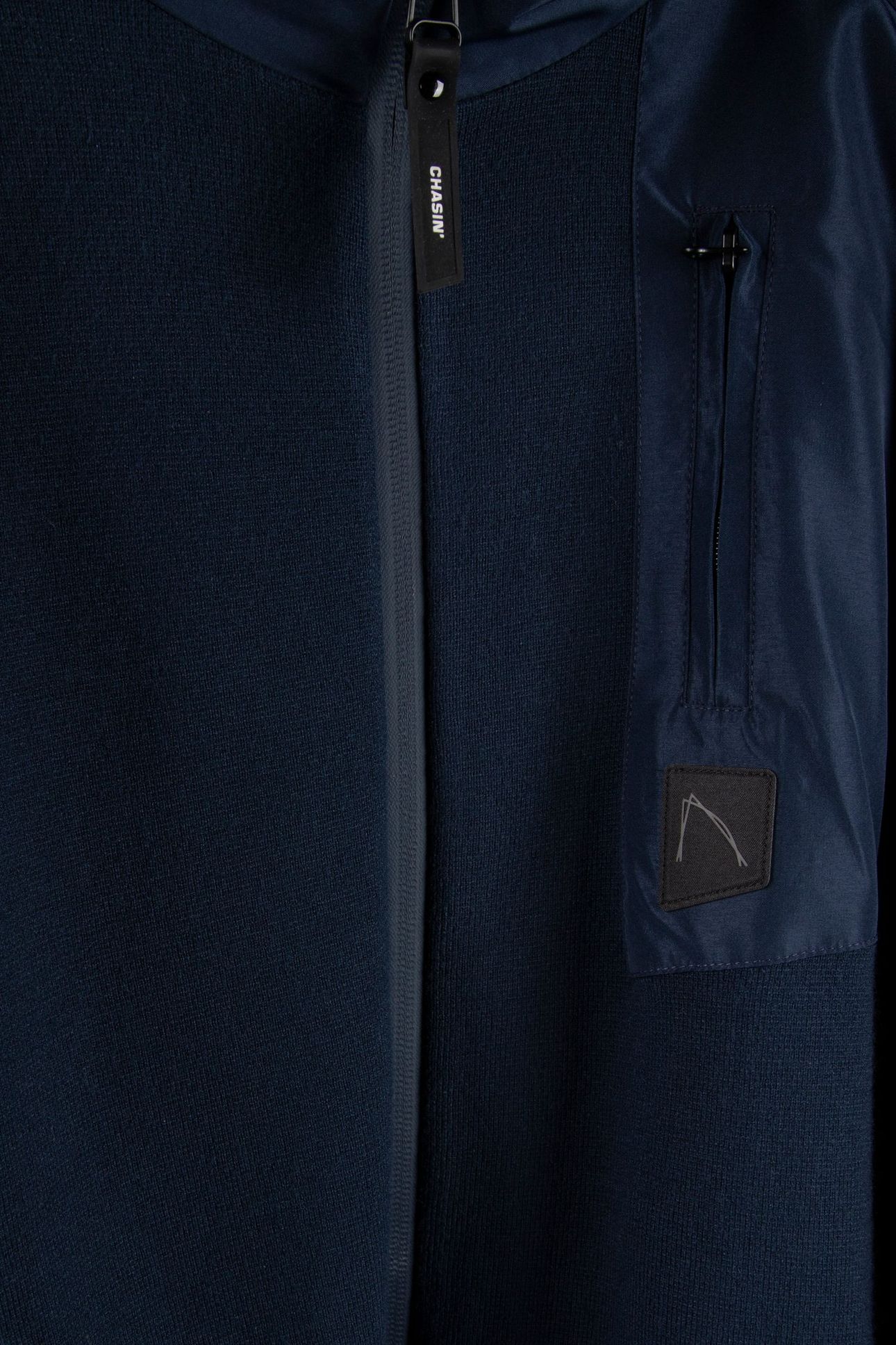CARDIGAN KNIT KOBE ZIP DARK DENIM 4