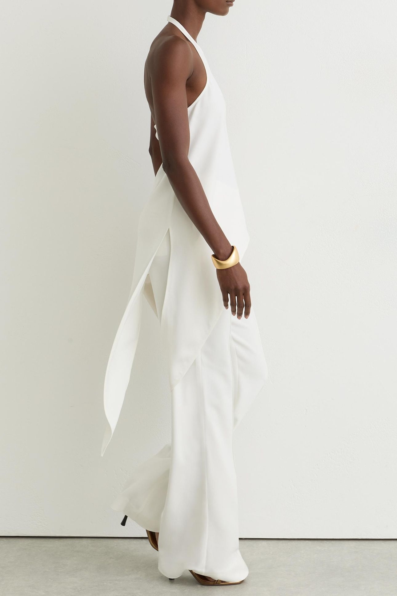 DRAPE DETAIL OCCASION TOP IVORY 4