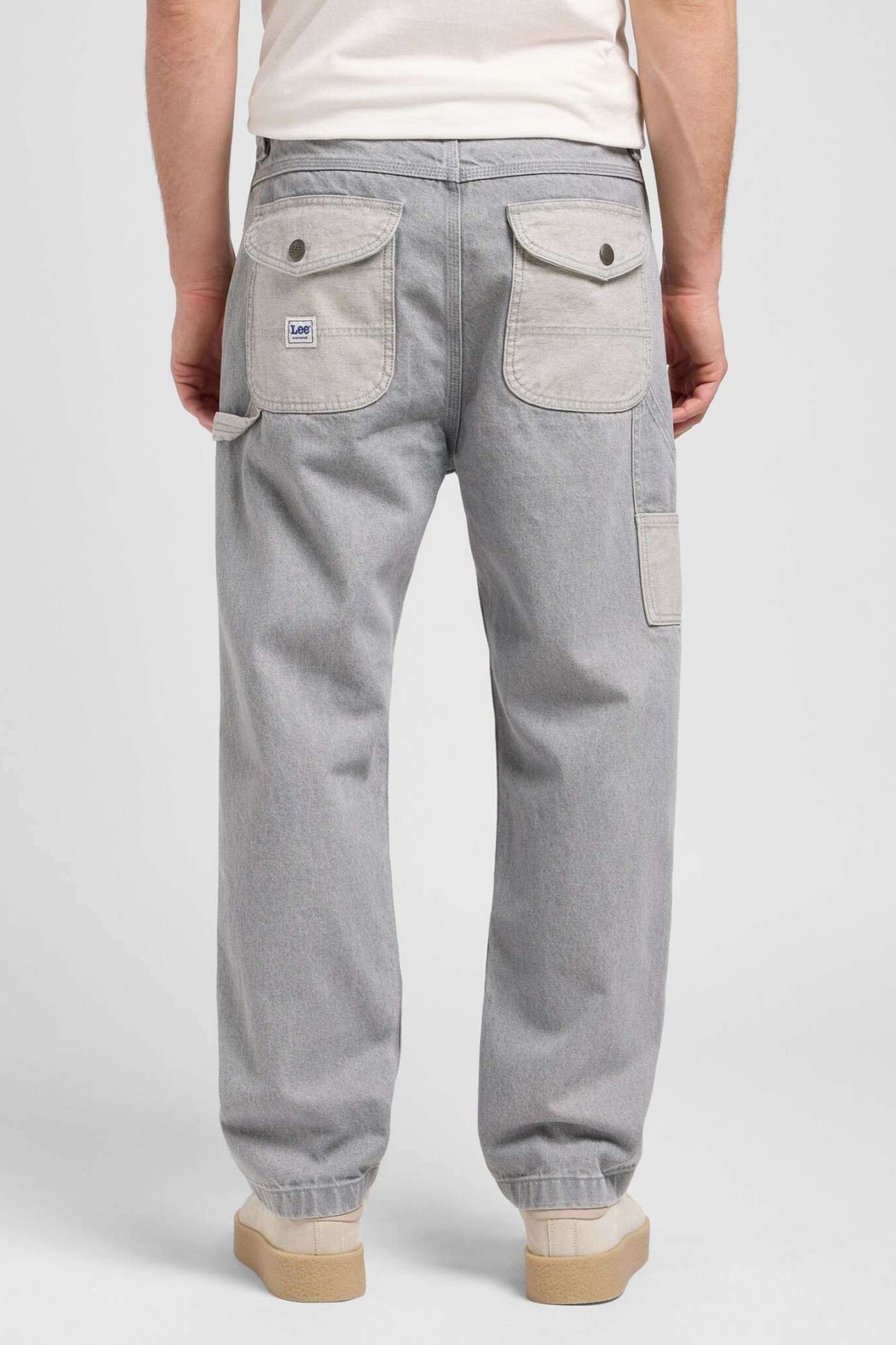 SLOUCHY STR CARPENTER GEMINI GRE RELAXED STRAIGHT JEANS DENI 2