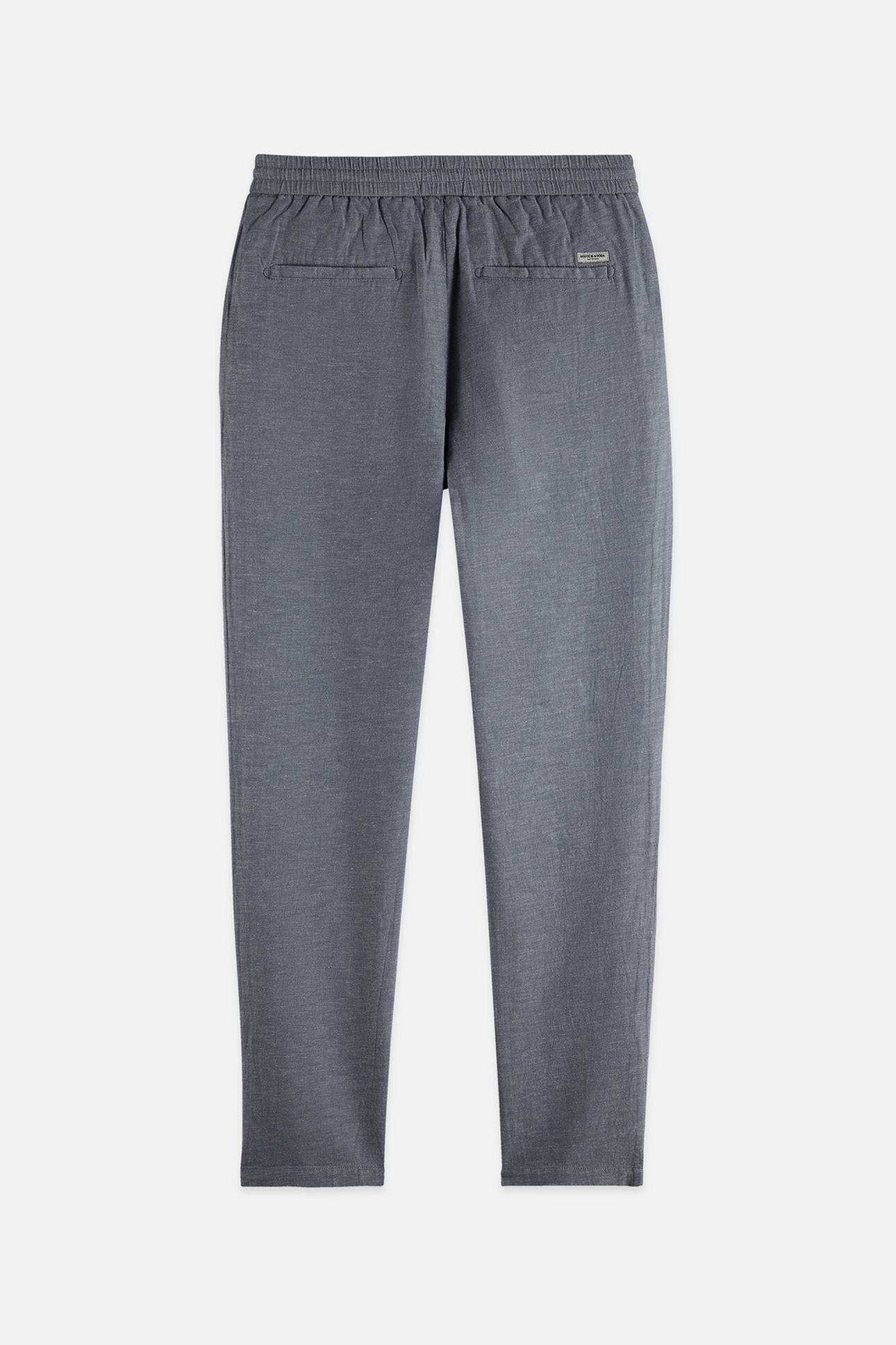 SEASONAL CORE WARREN COTTON LINEN JOGGER NAVY 2