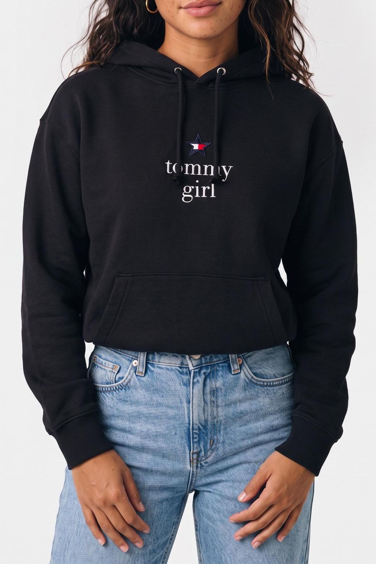UNISEX TG STAR GRAPHIC HOODIE BLACK 1